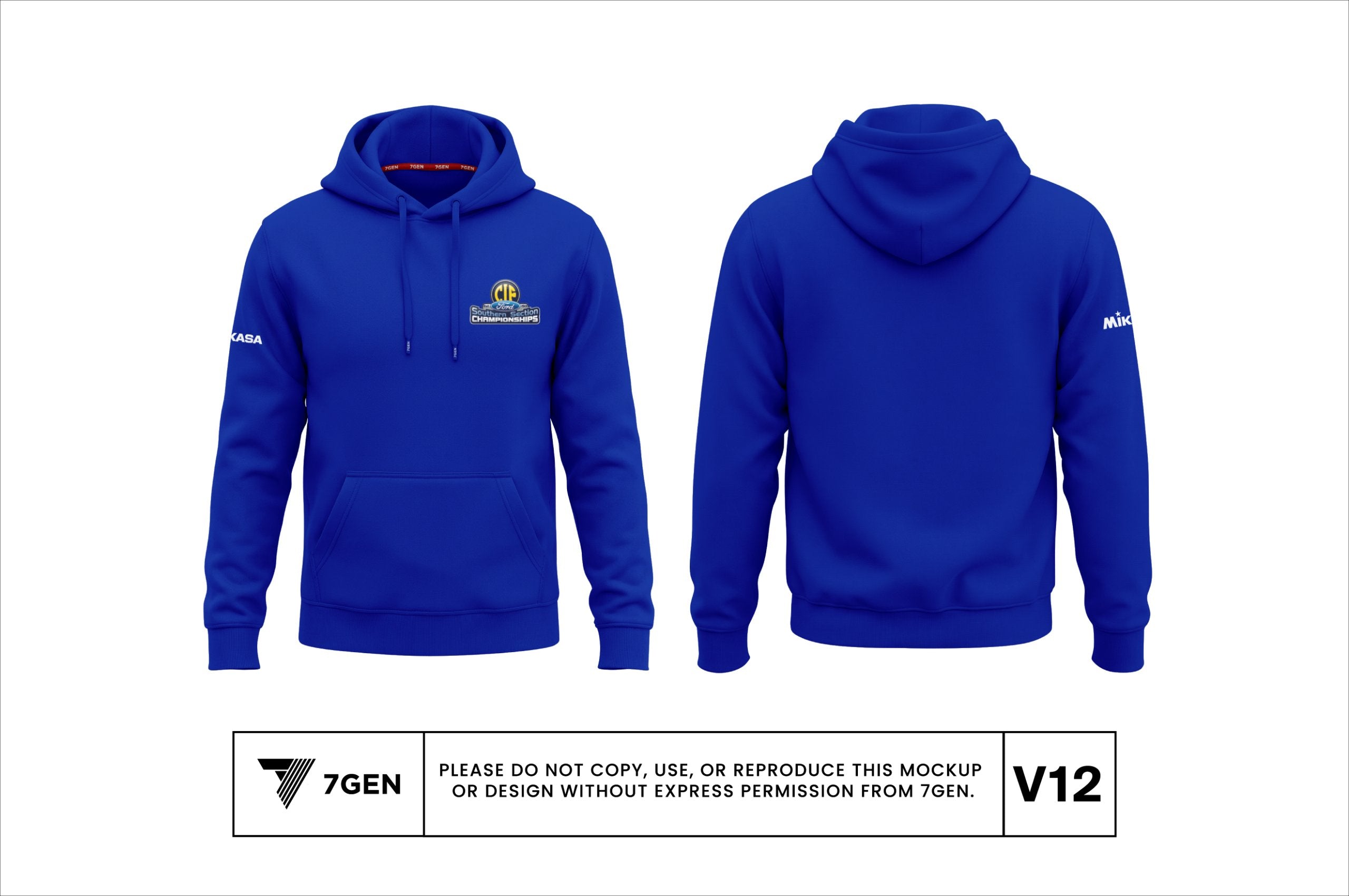 Unisex Pullover Hoodie - Blue
