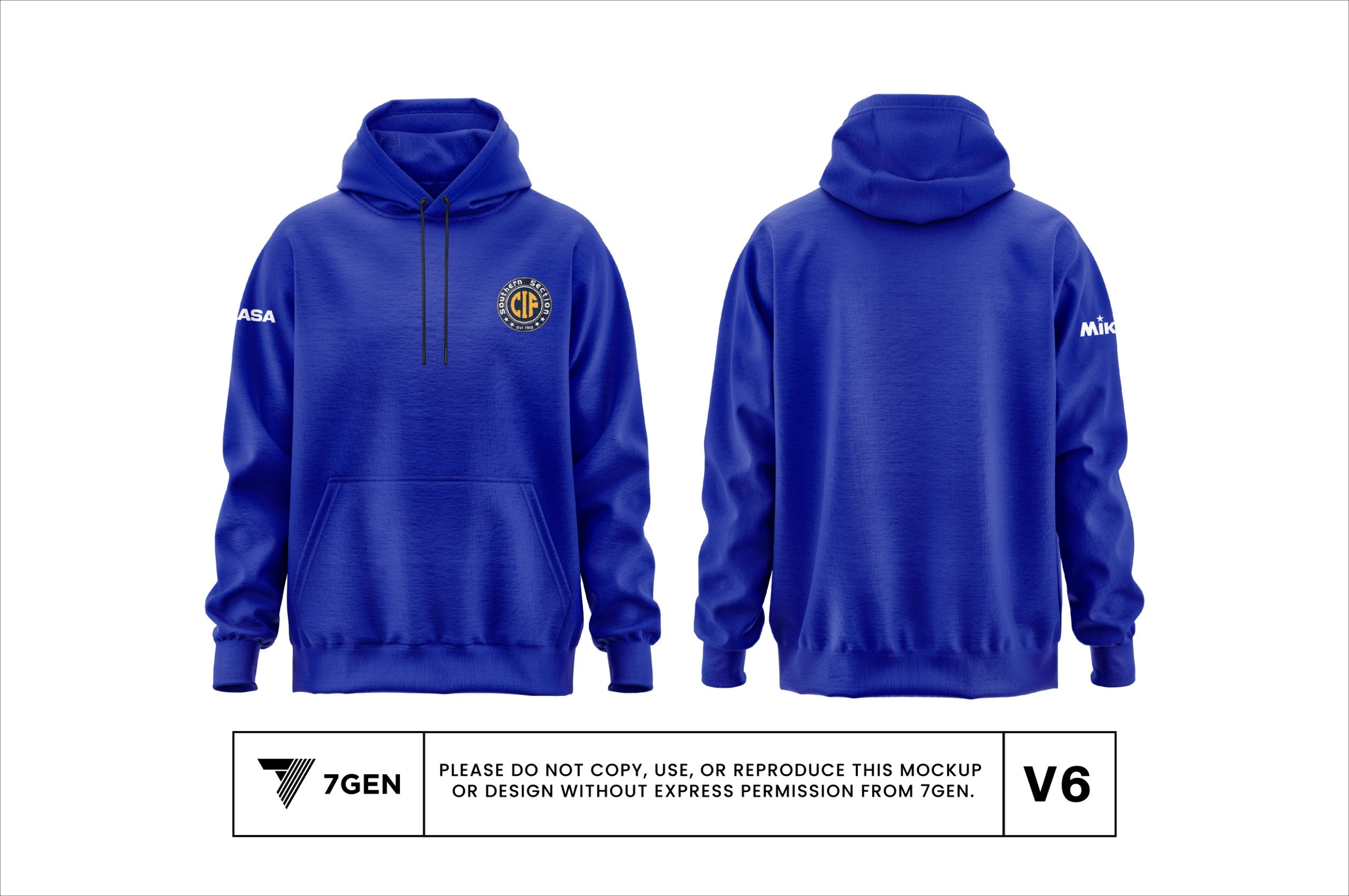 Unisex Pullover Hoodie - Blue