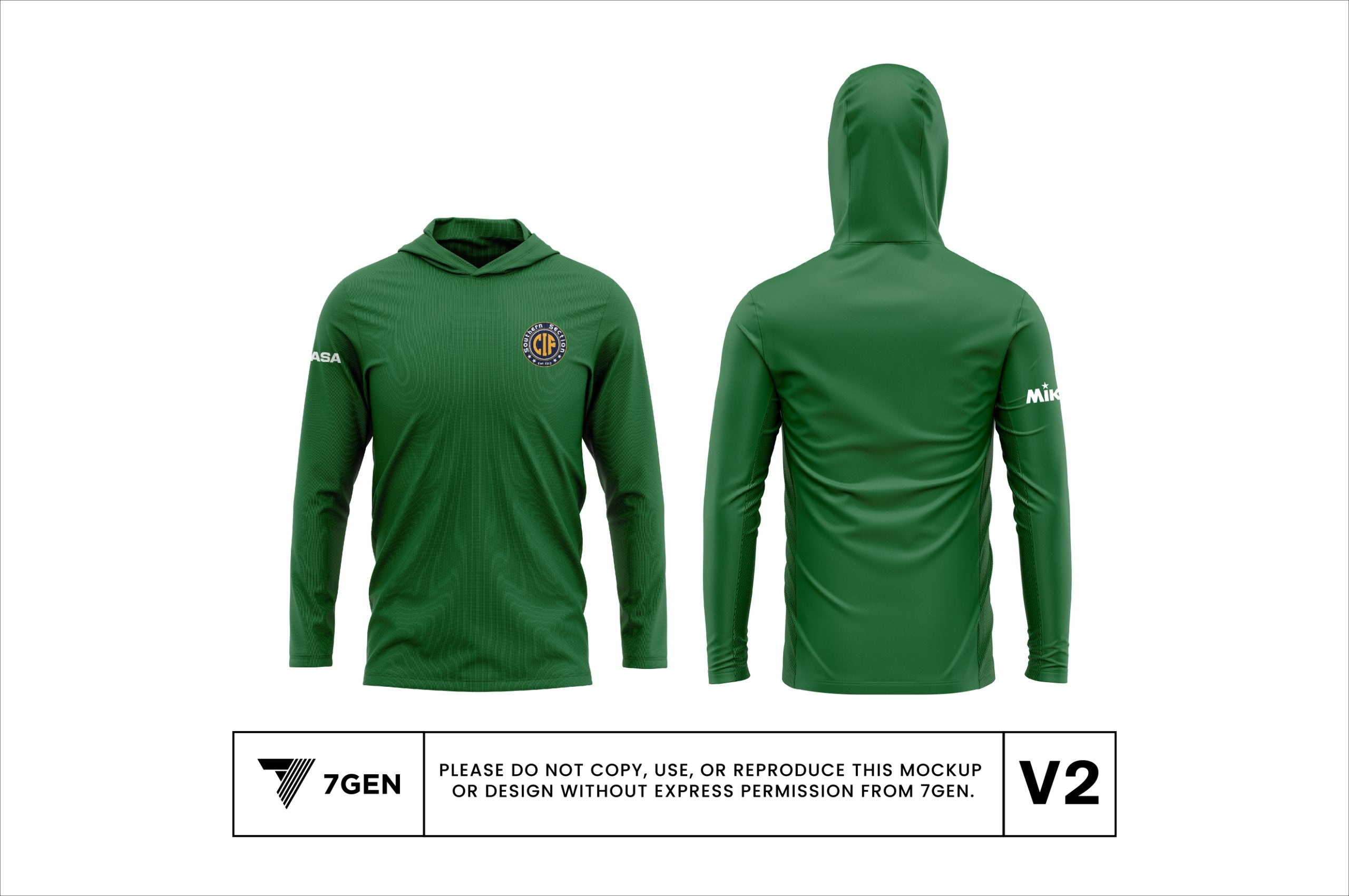 Hooded LS - Green