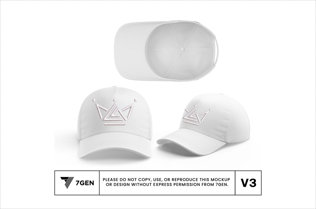 White Crown Hat