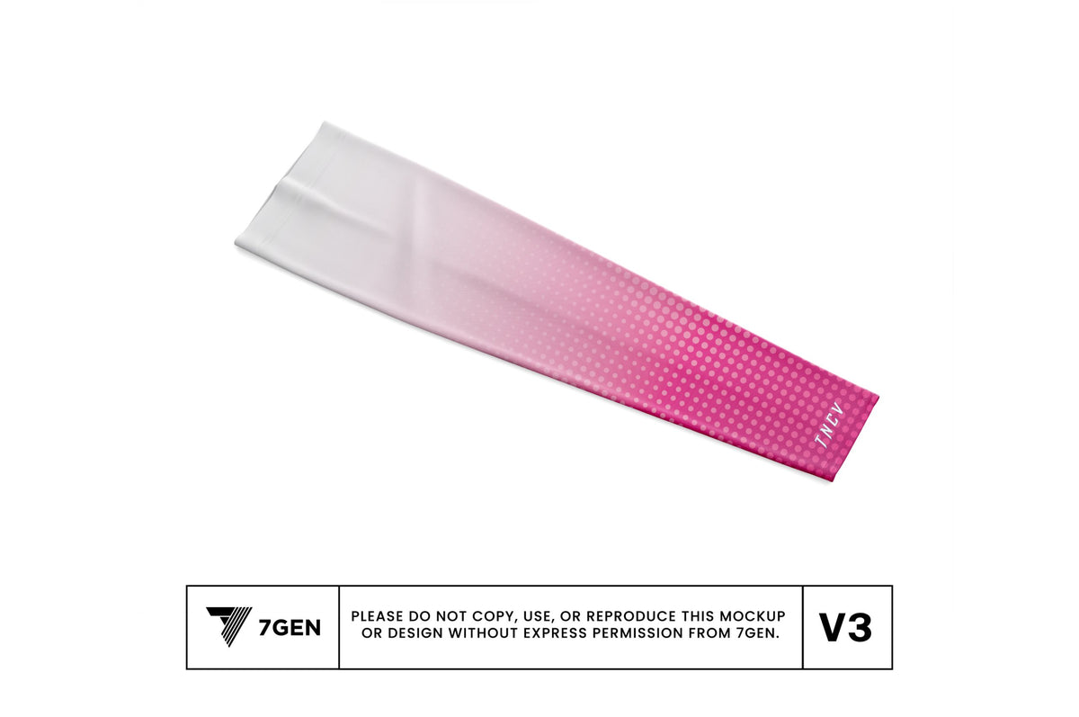 Optional - White/Pink Arm Sleeve