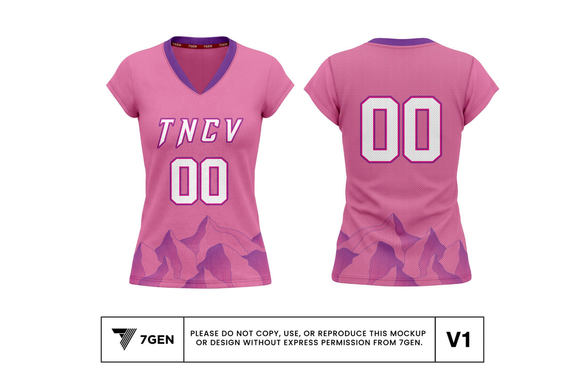 REQUIRED - Cap Sleeve Jersey Pink