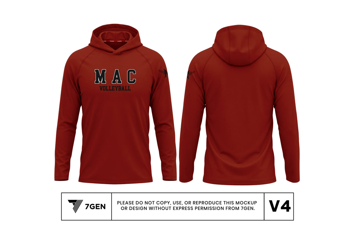 Red Train Hoodie