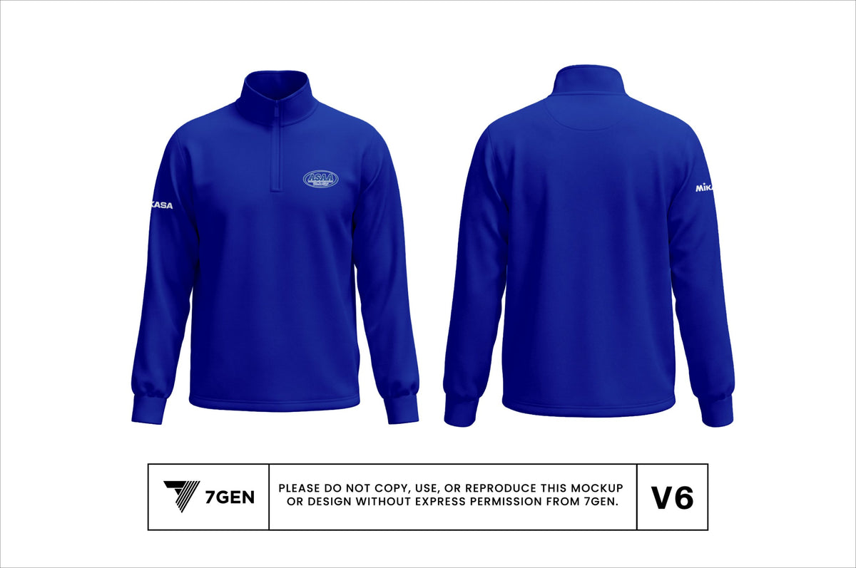 1/4 Zip - Royal Blue