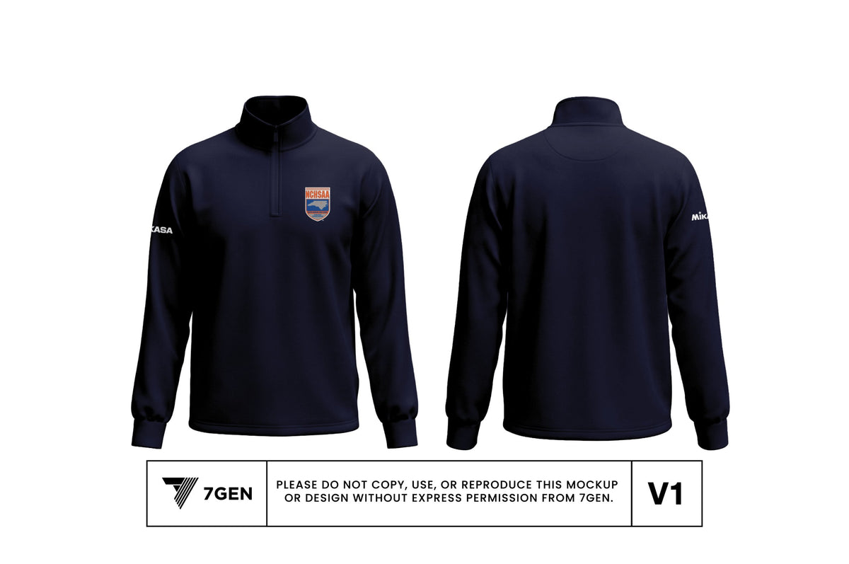 1/4 Zip - Navy Blue