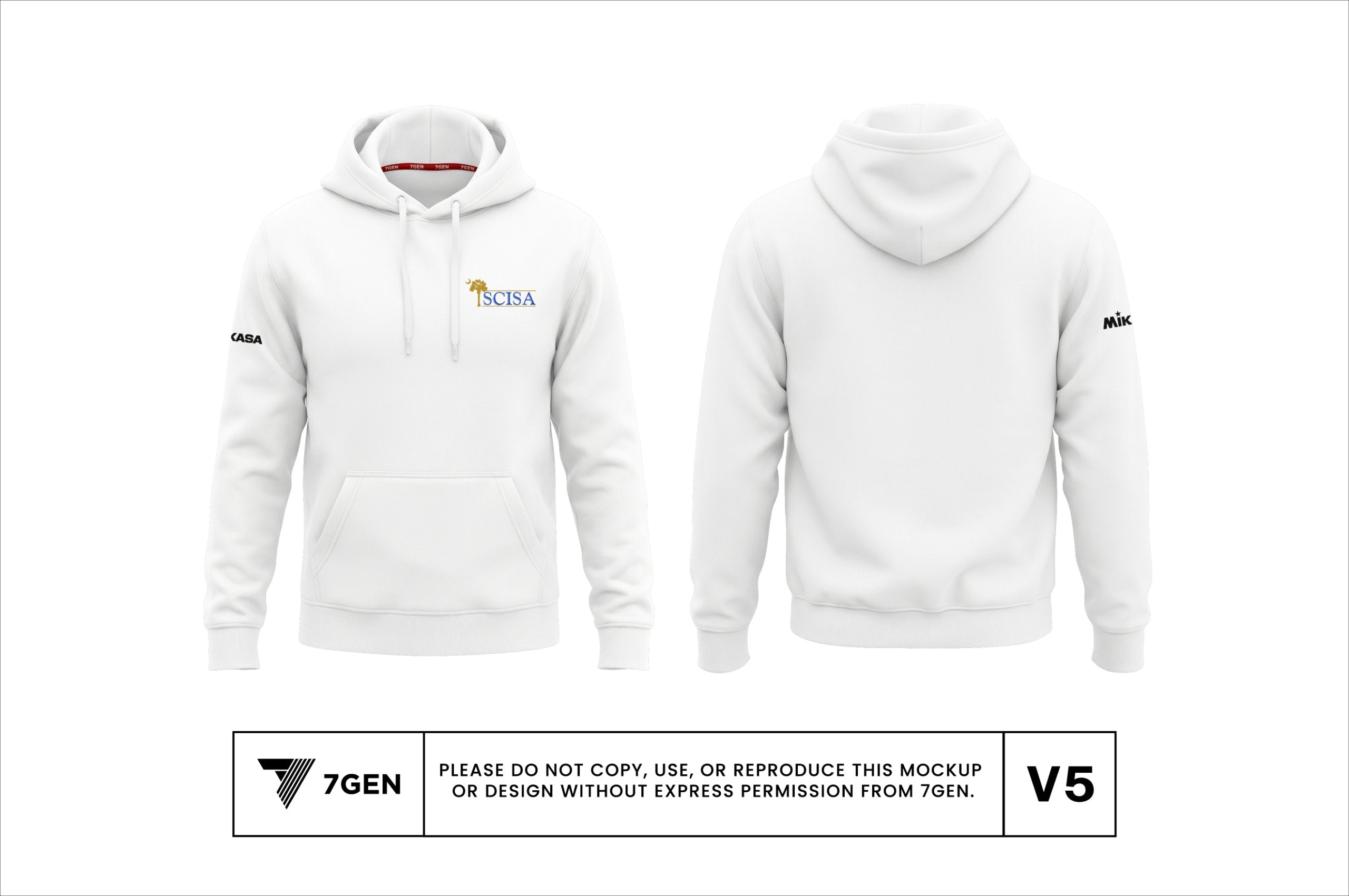 Unisex Hoodie - White