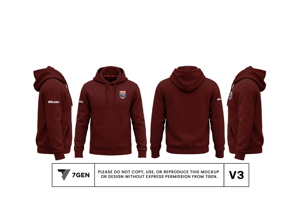 Unisex Hoodie - Maroon
