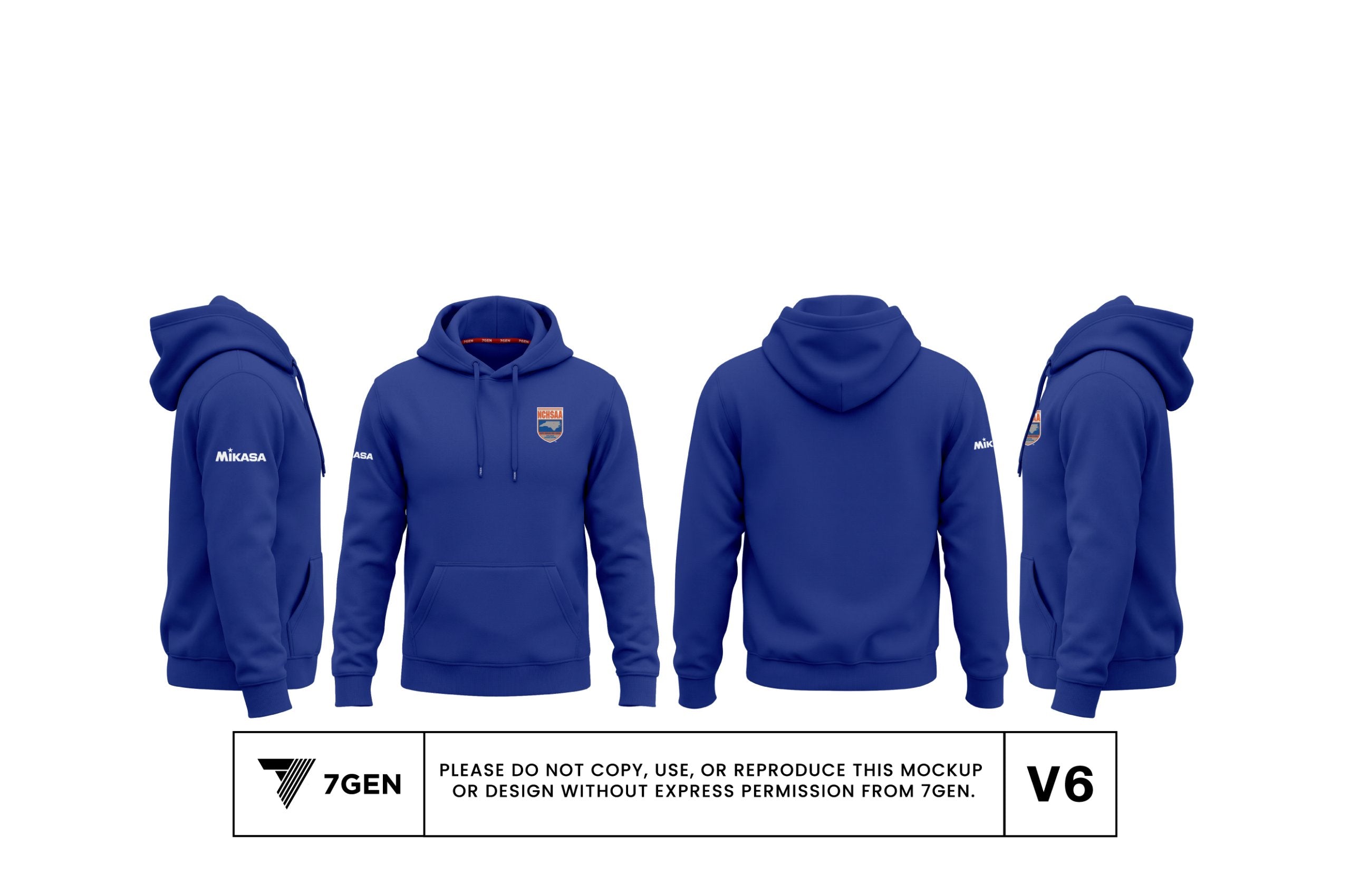 Unisex Hoodie - Royal Blue