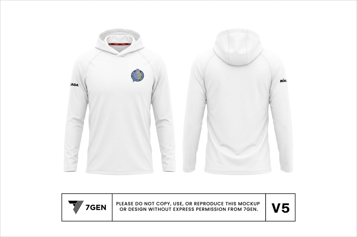 Hooded LS - White