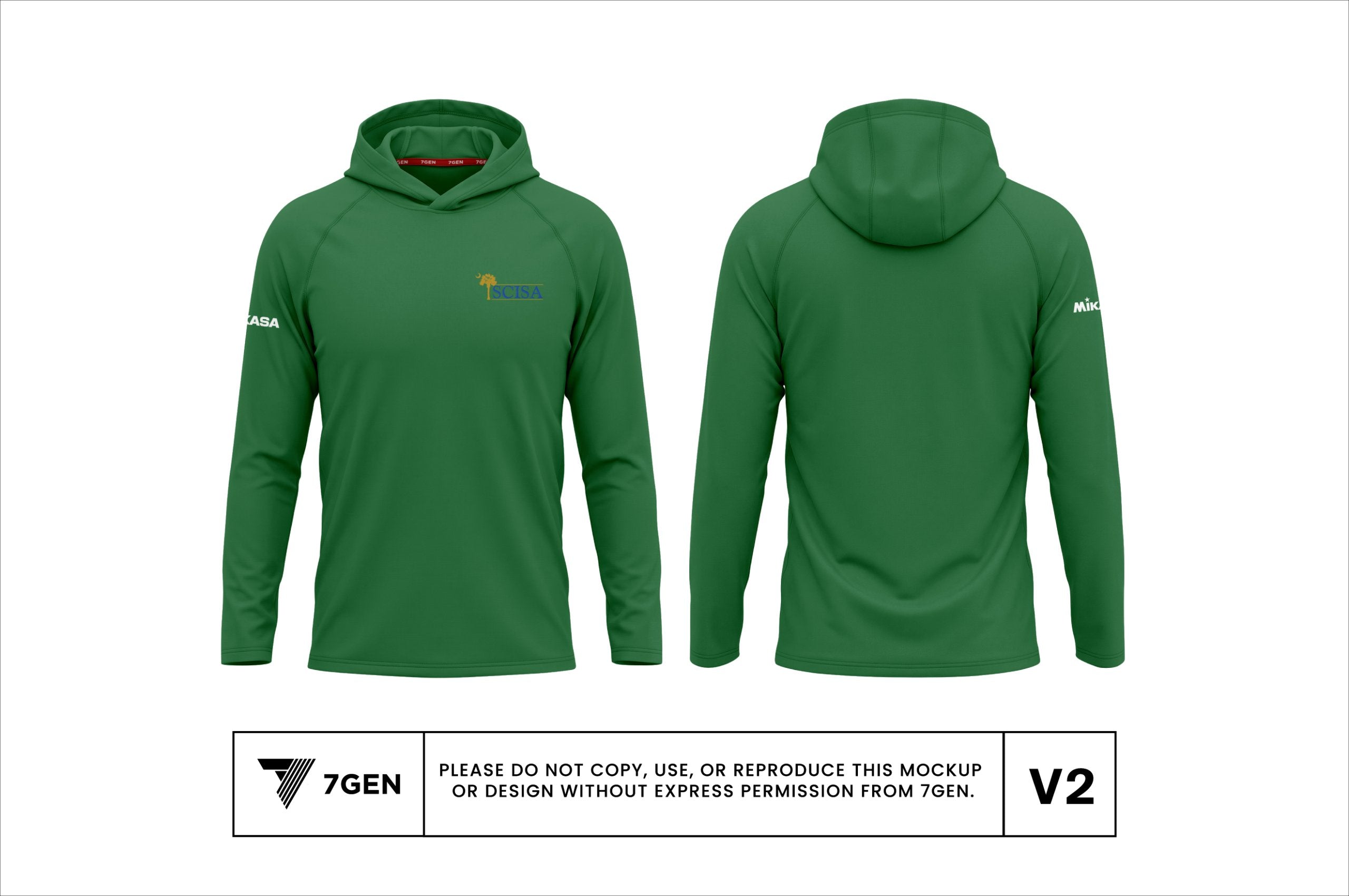 Hooded LS - Green