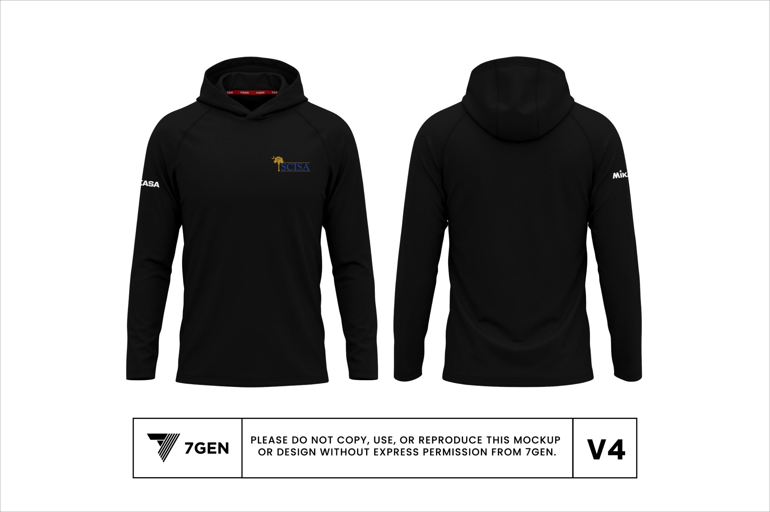 Hooded LS - Black