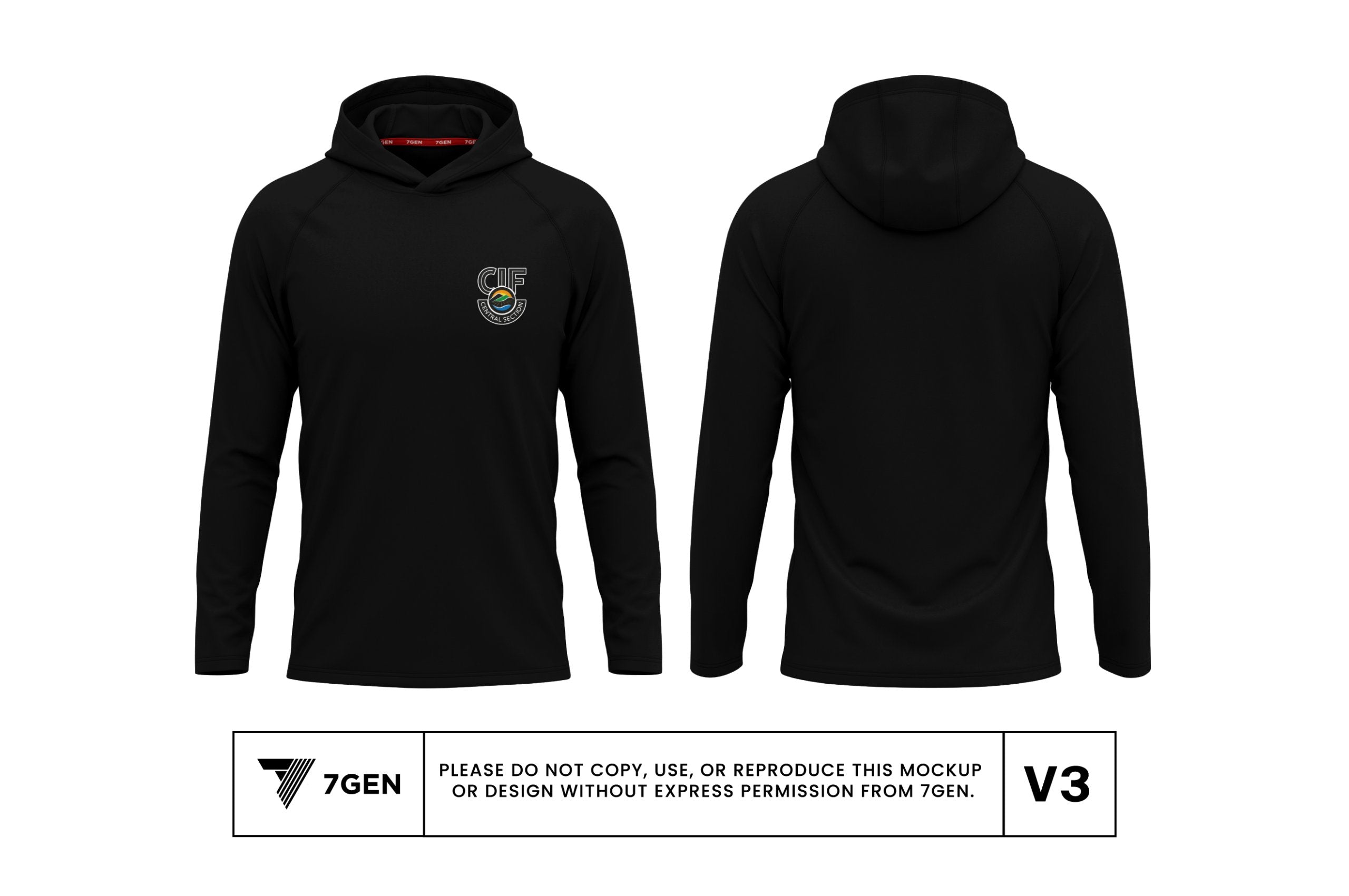 Hooded LS - Black
