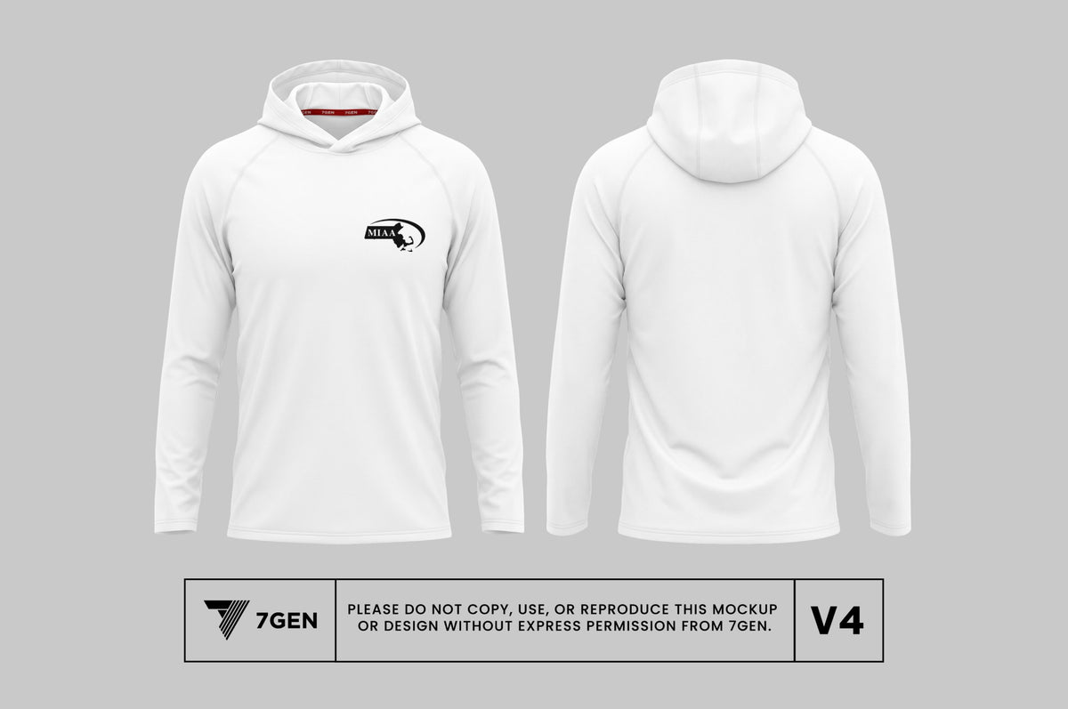 Hooded LS - White