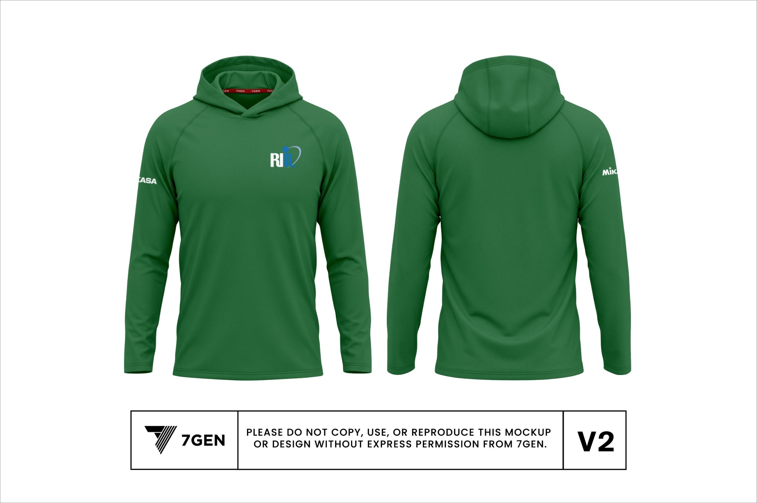 Hooded LS - Green