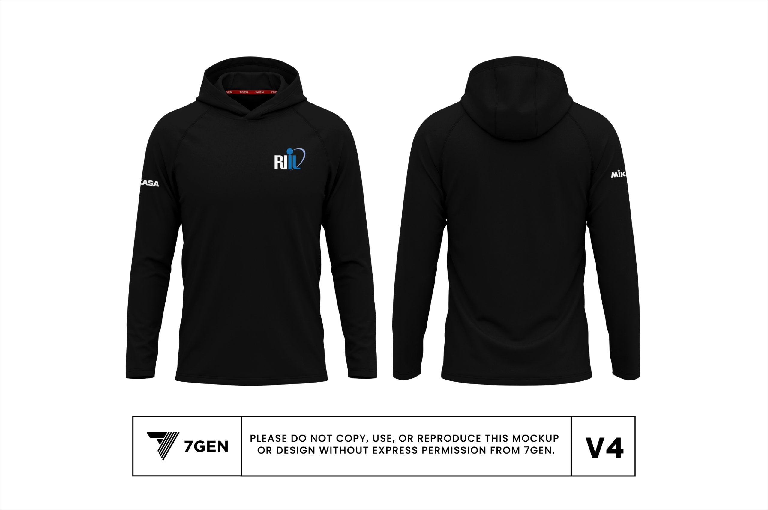 Hooded LS - Black