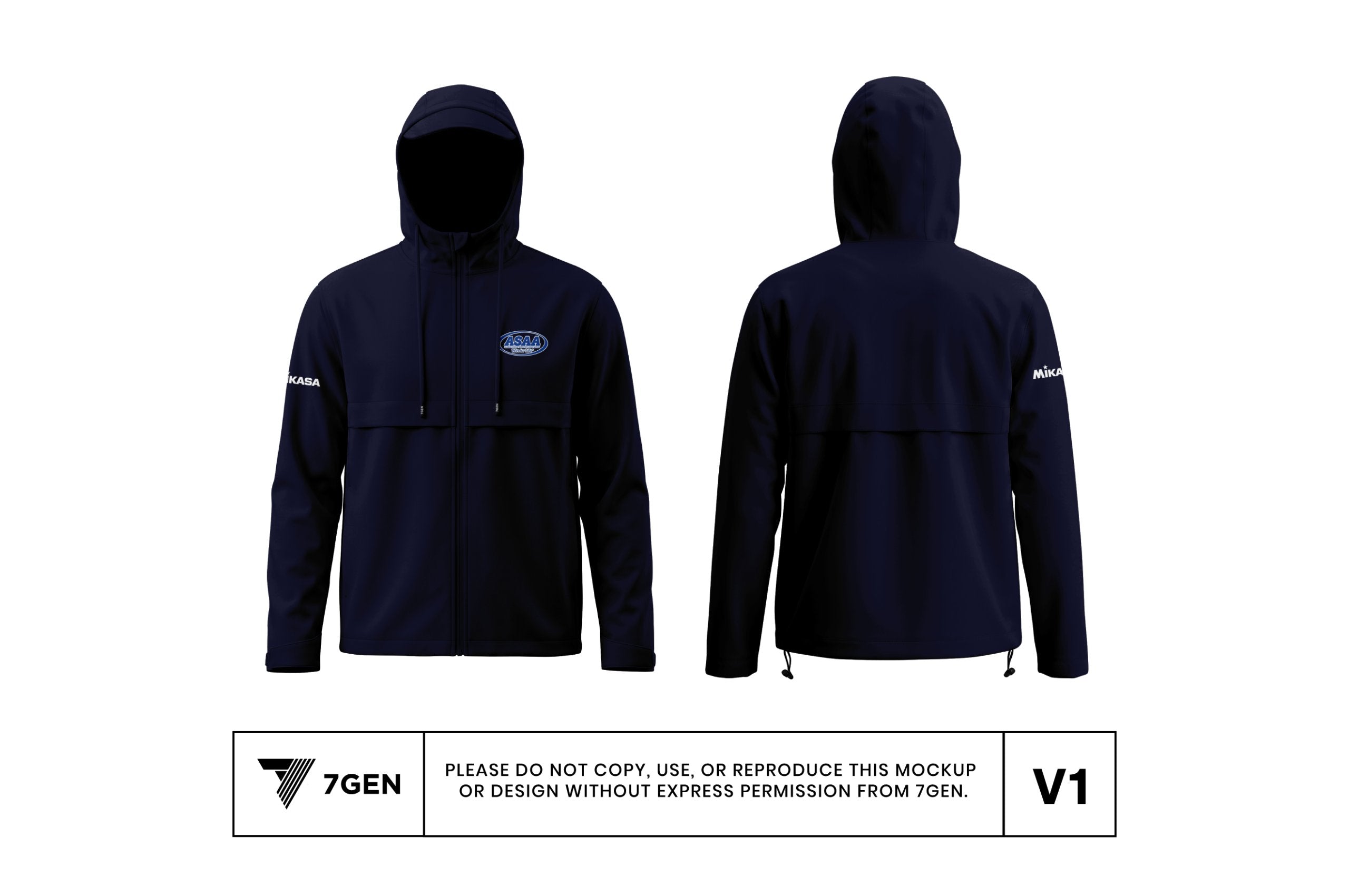 Storm Jacket - Navy Blue