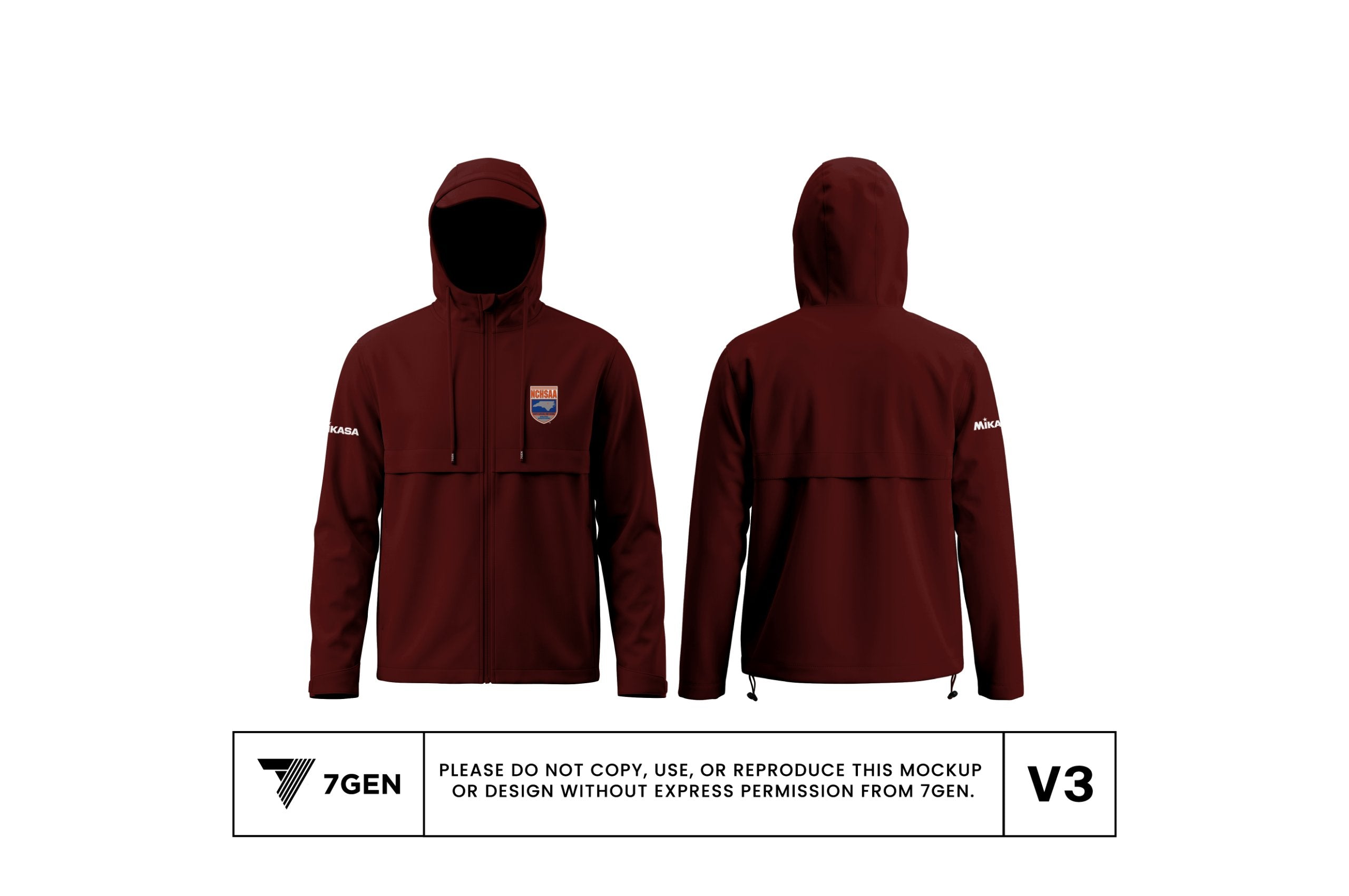 Storm Jacket - Maroon