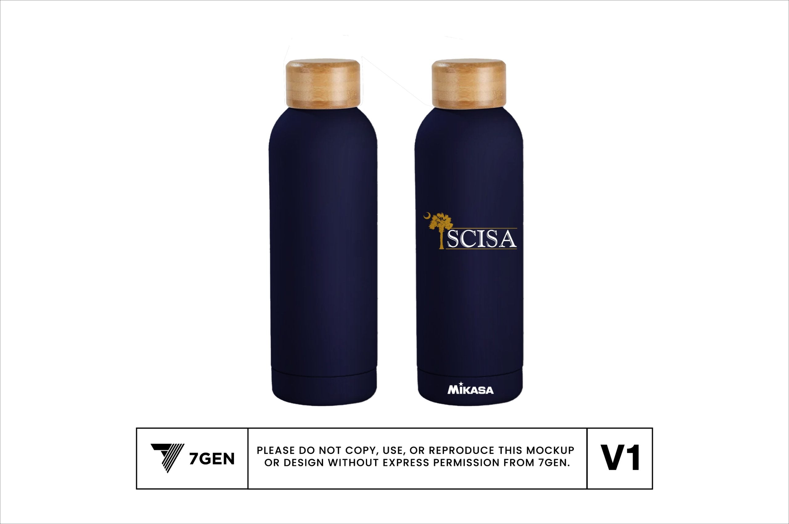 Water Bottle - Navy Blue