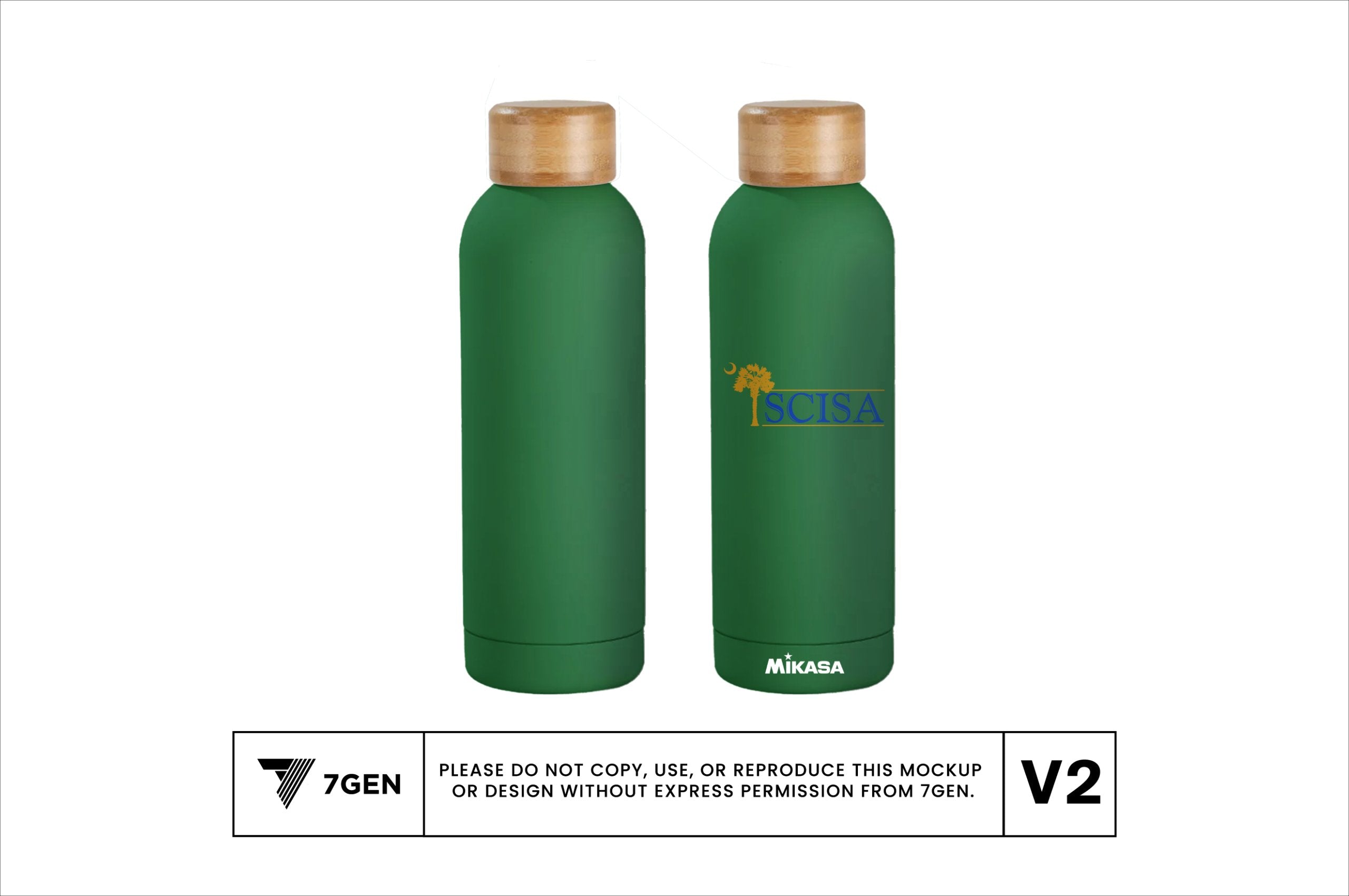 Water Bottle - Green