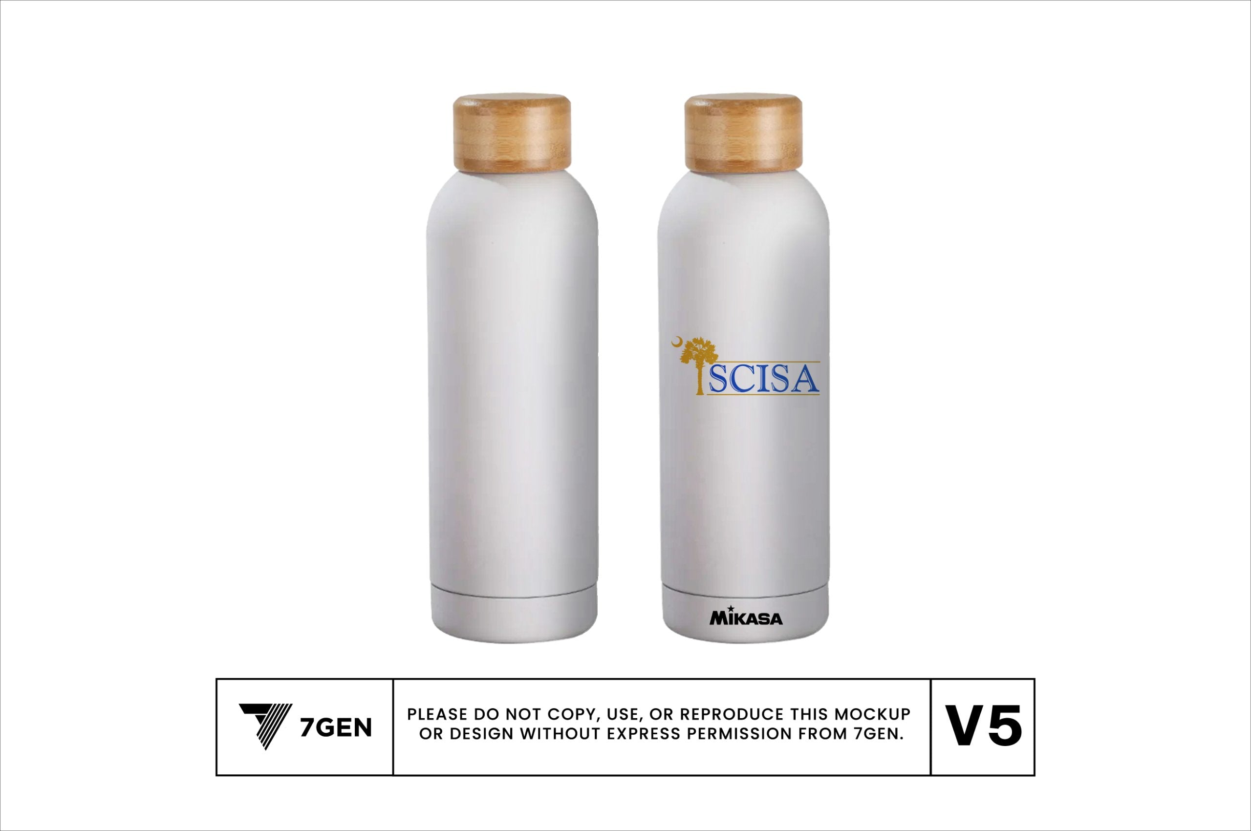 Water Bottle - White