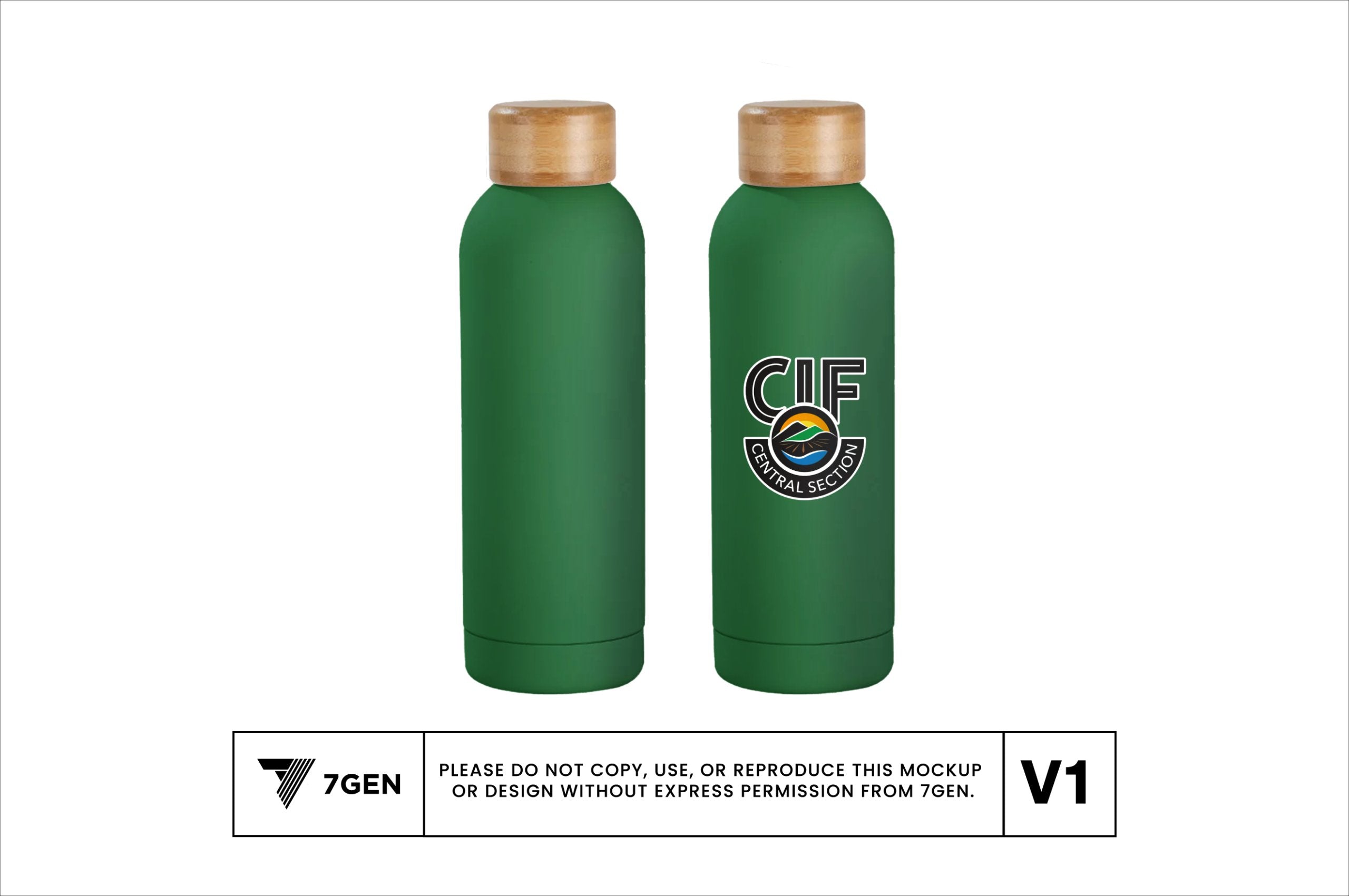 Water Bottle - Green