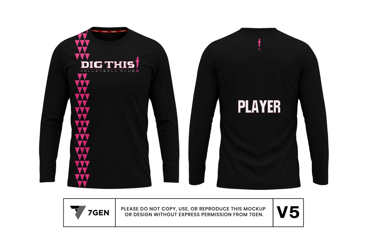 Black LS Practice Shirt