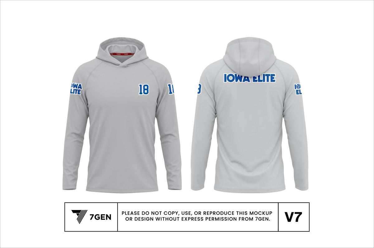 Training Hooded LS - Grey