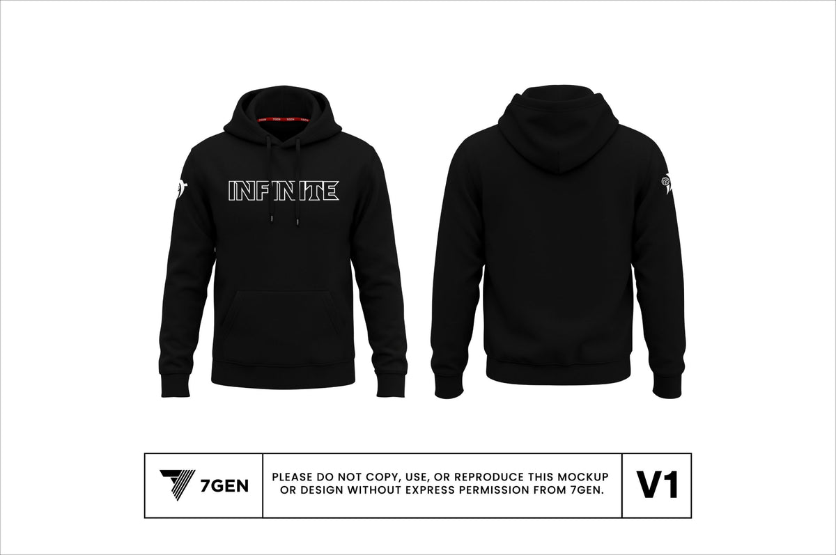 Cotton Hoodie - Black