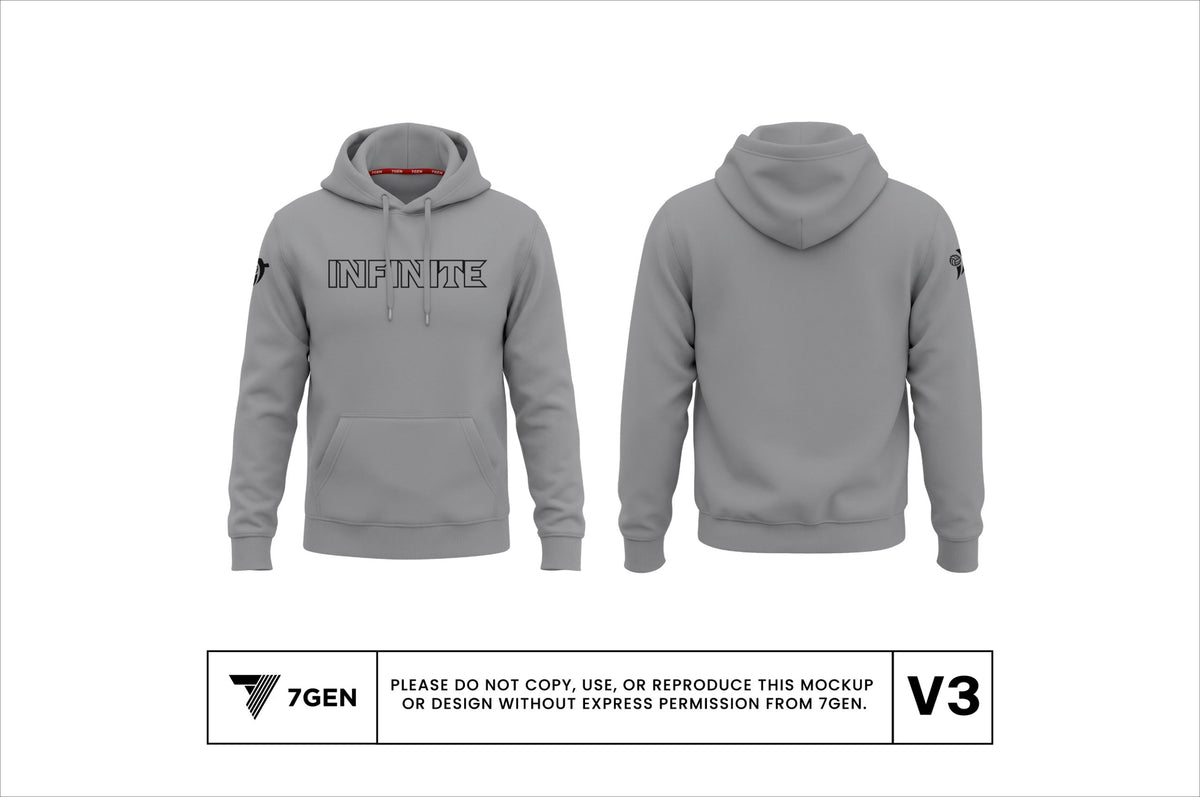 Cotton Hoodie - Grey