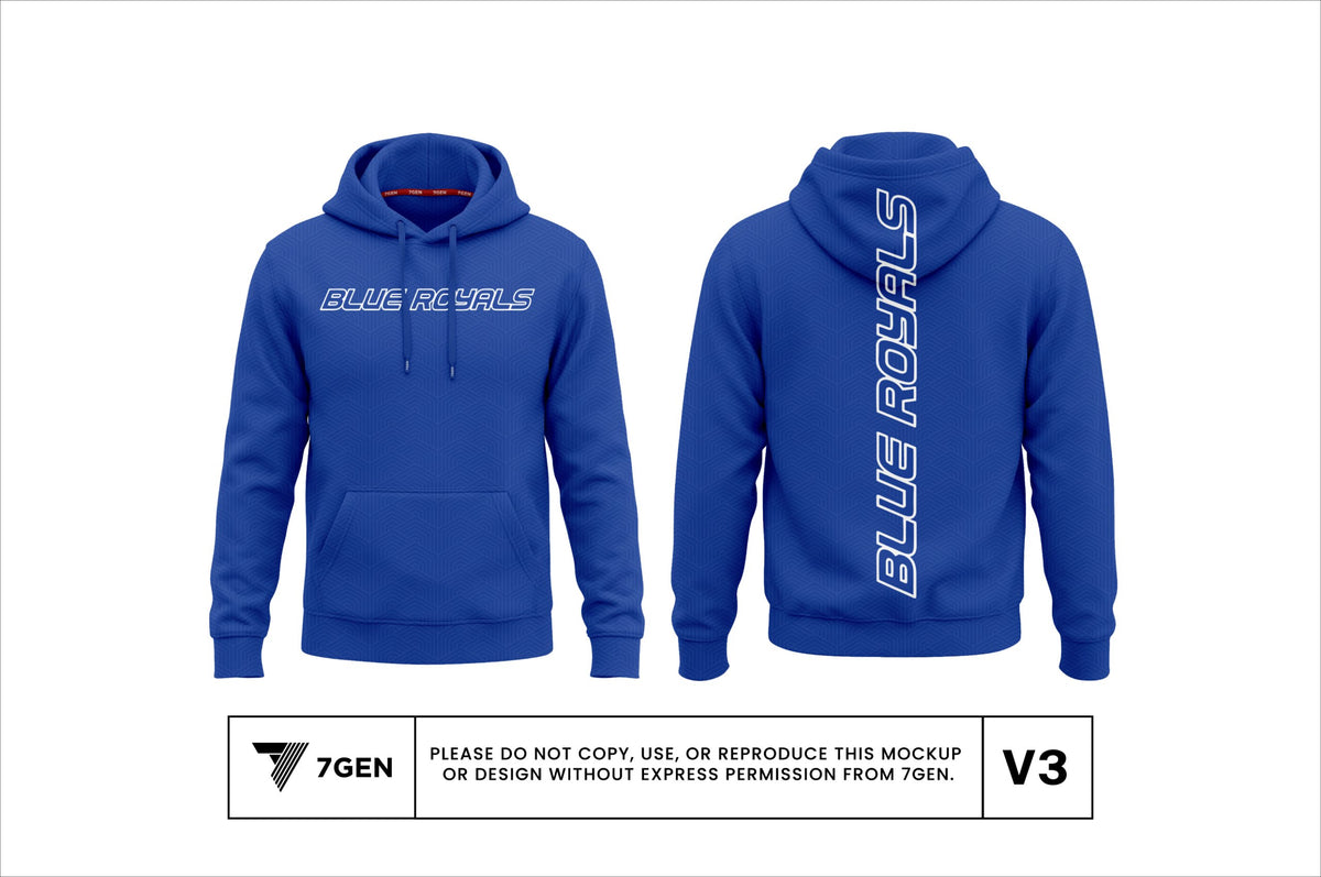 Unisex Hoodie (DriFit - Royal Blue)