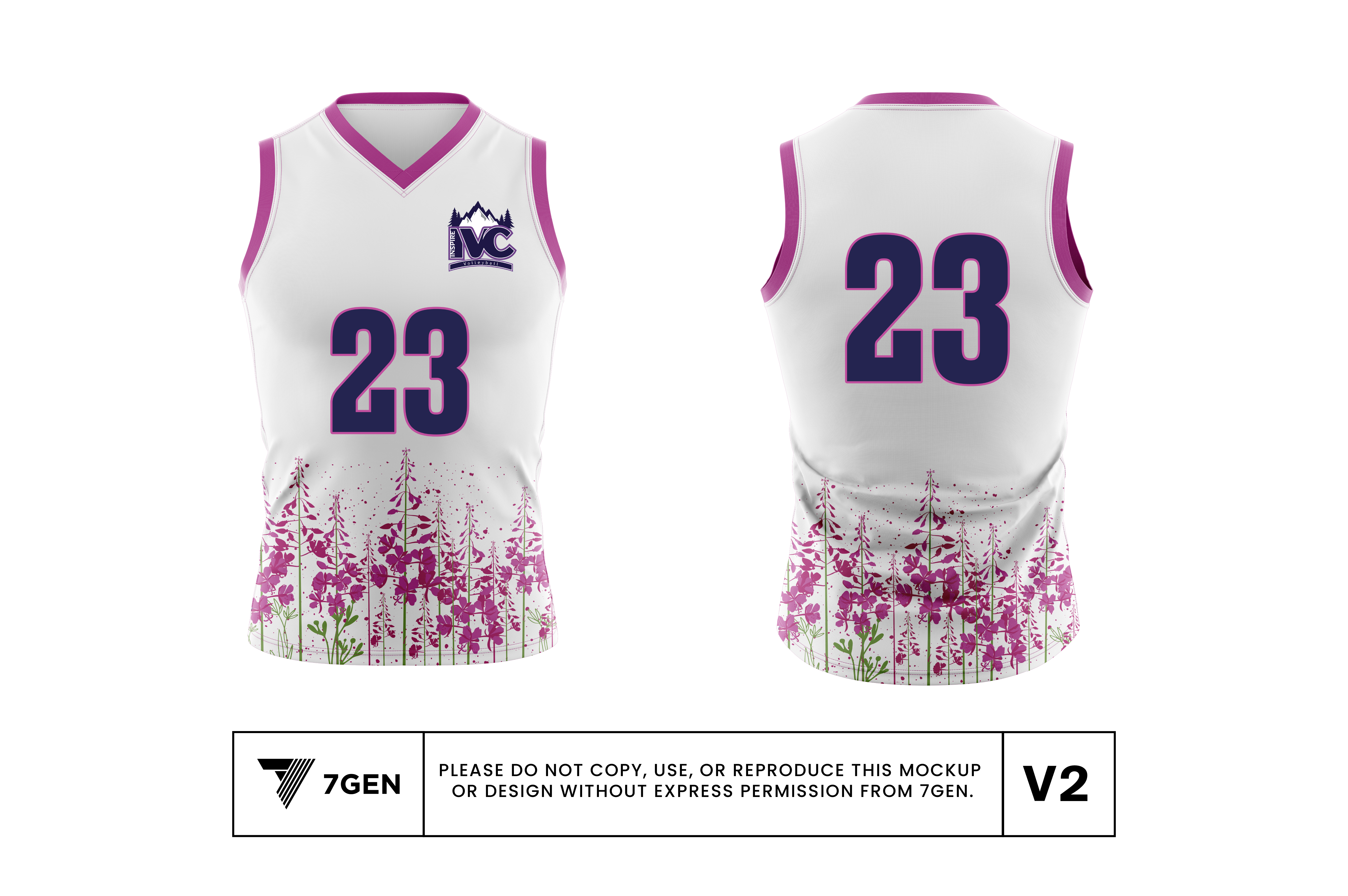 Sleeveless Fireweed Jersey