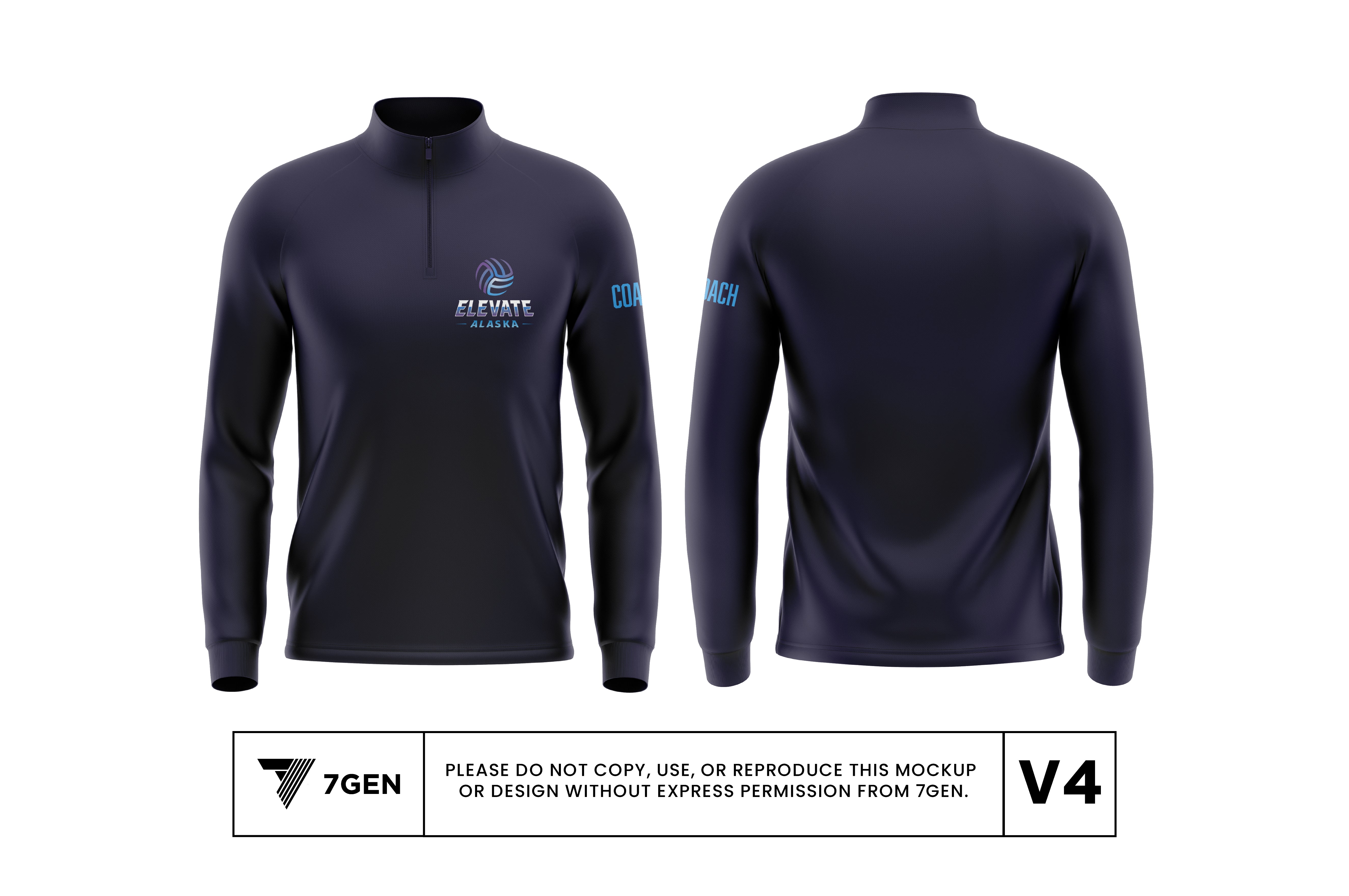 Dark 1/4 Zip - COACH