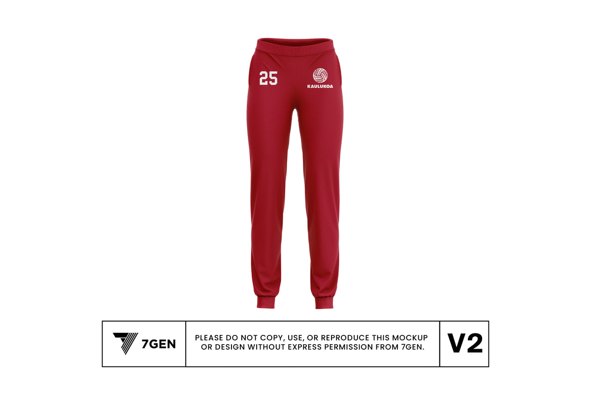 Koa Tech Joggers - Red
