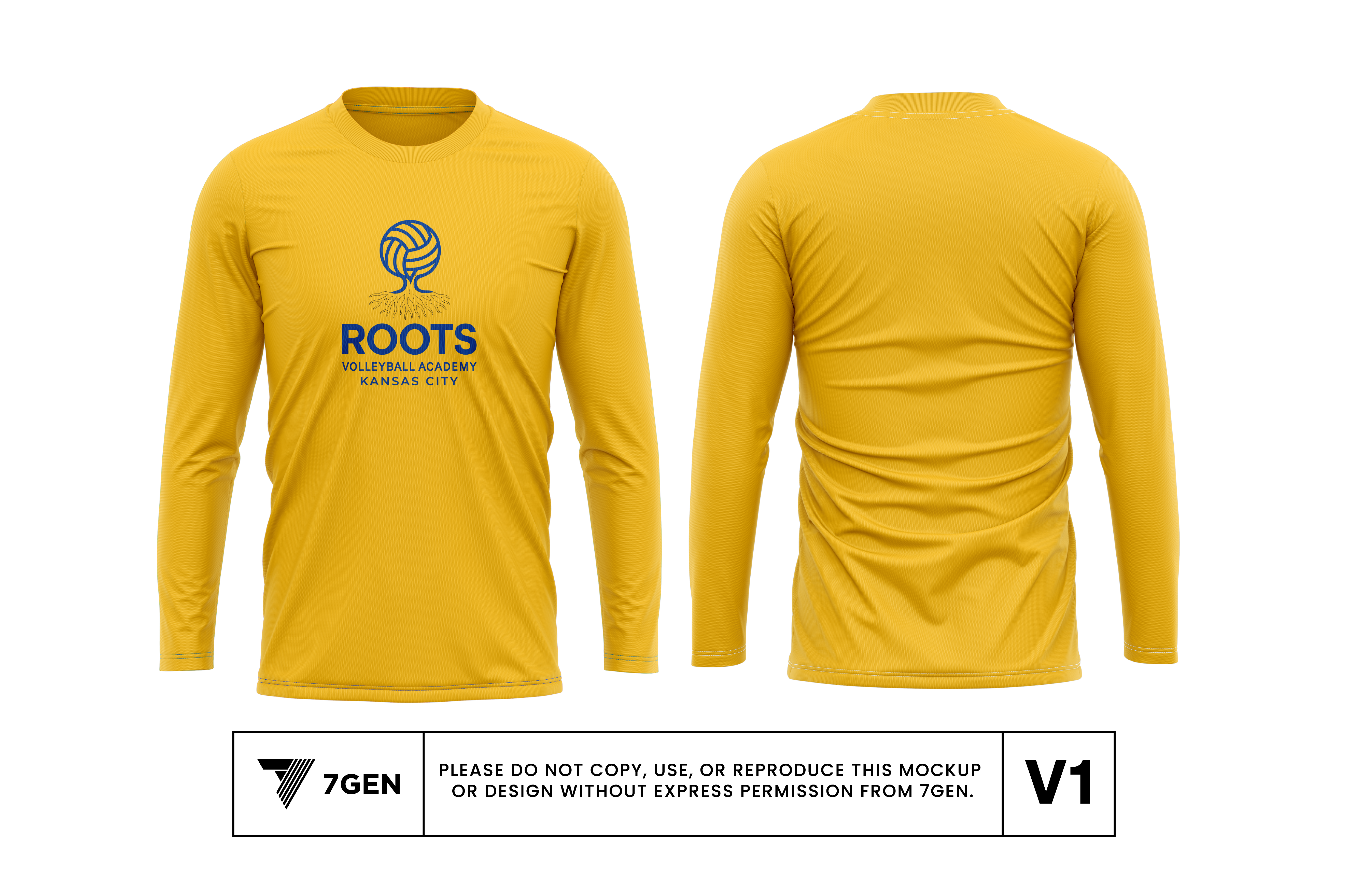 LS Shirt - Yellow