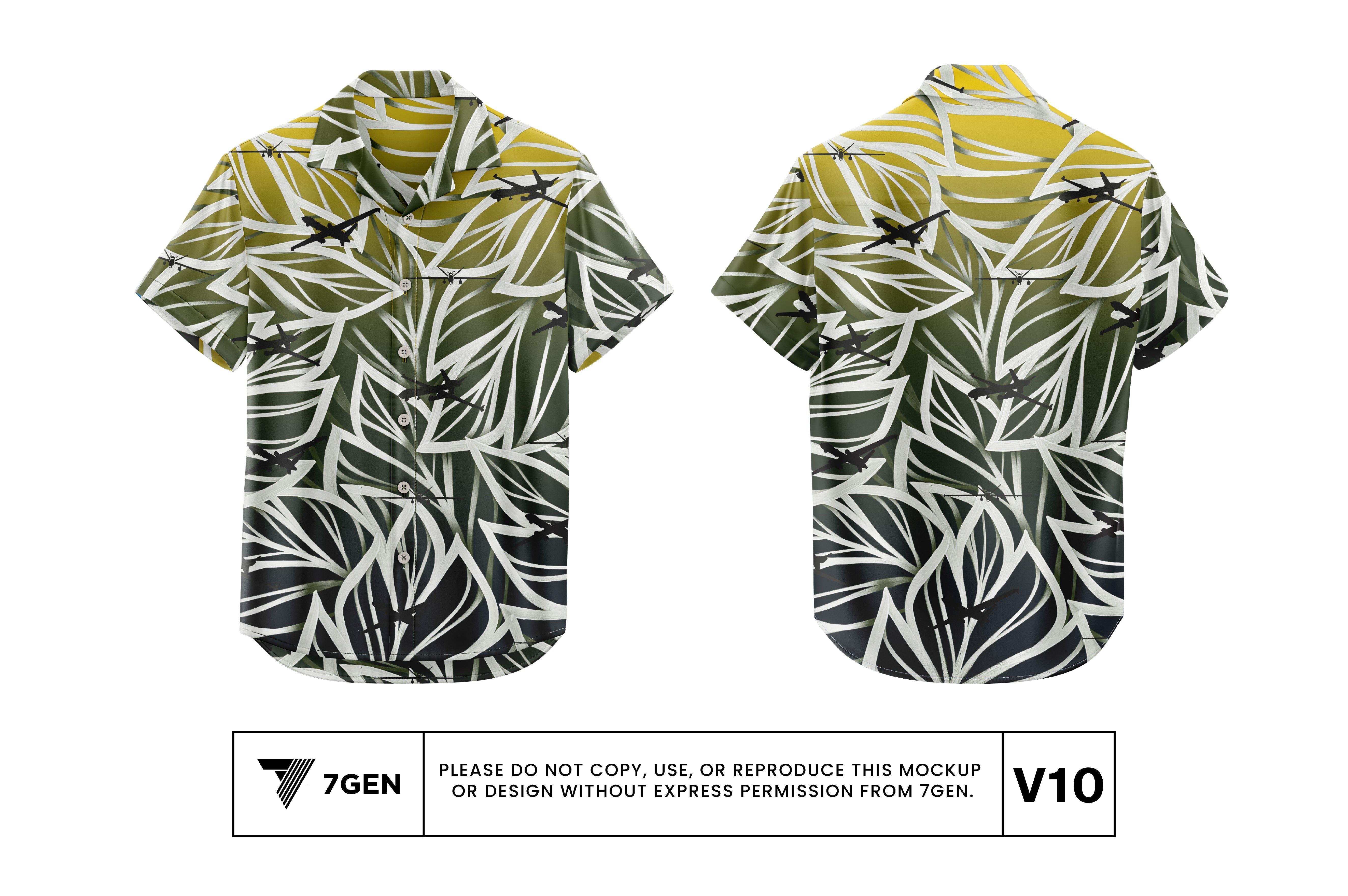 Squadron Colors Hawaiian Shirt