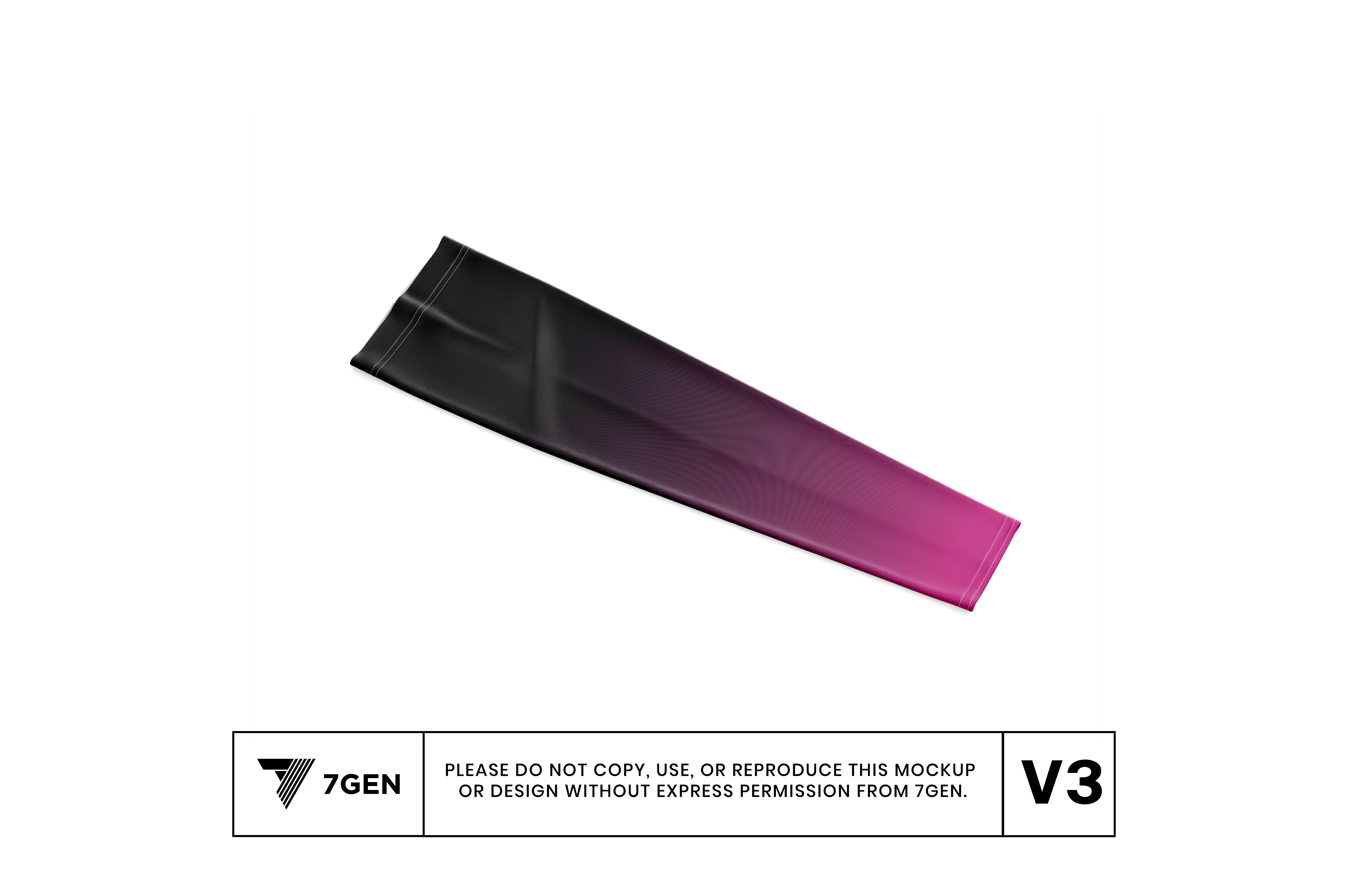 Arm Sleeves - Black/Pink