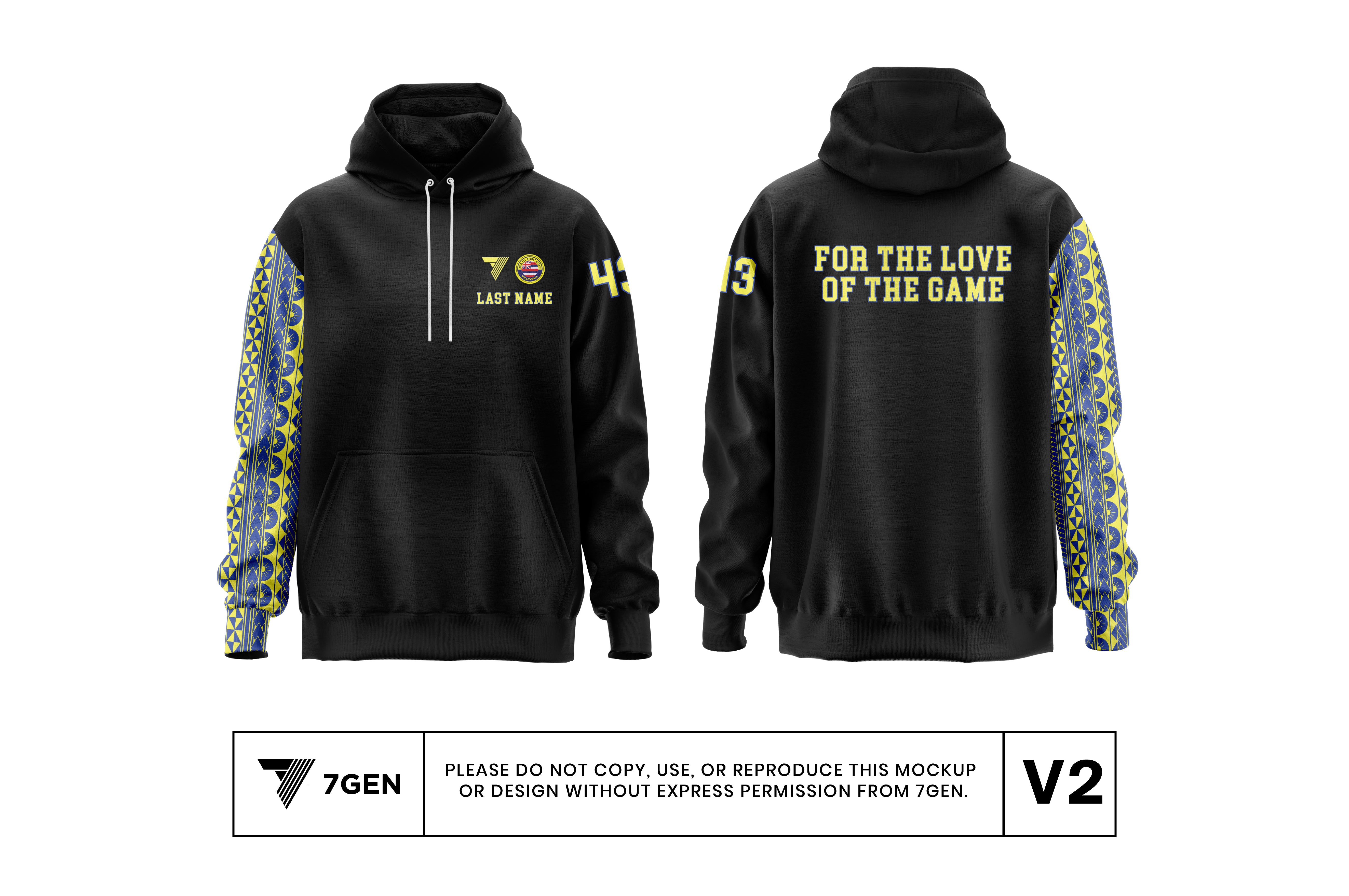 Unisex Pullover Hoodie - V2