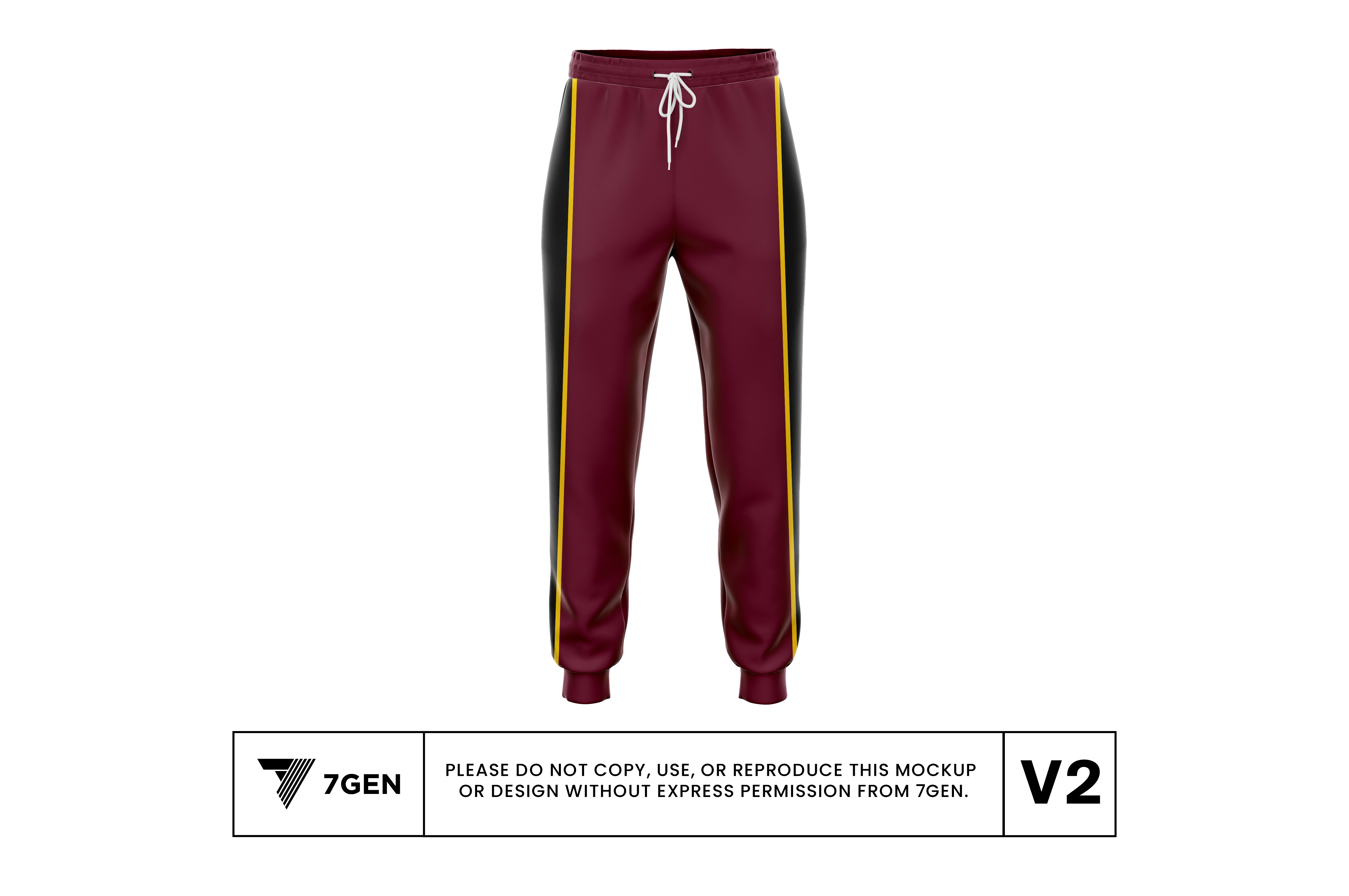 Joggers (Maroon)