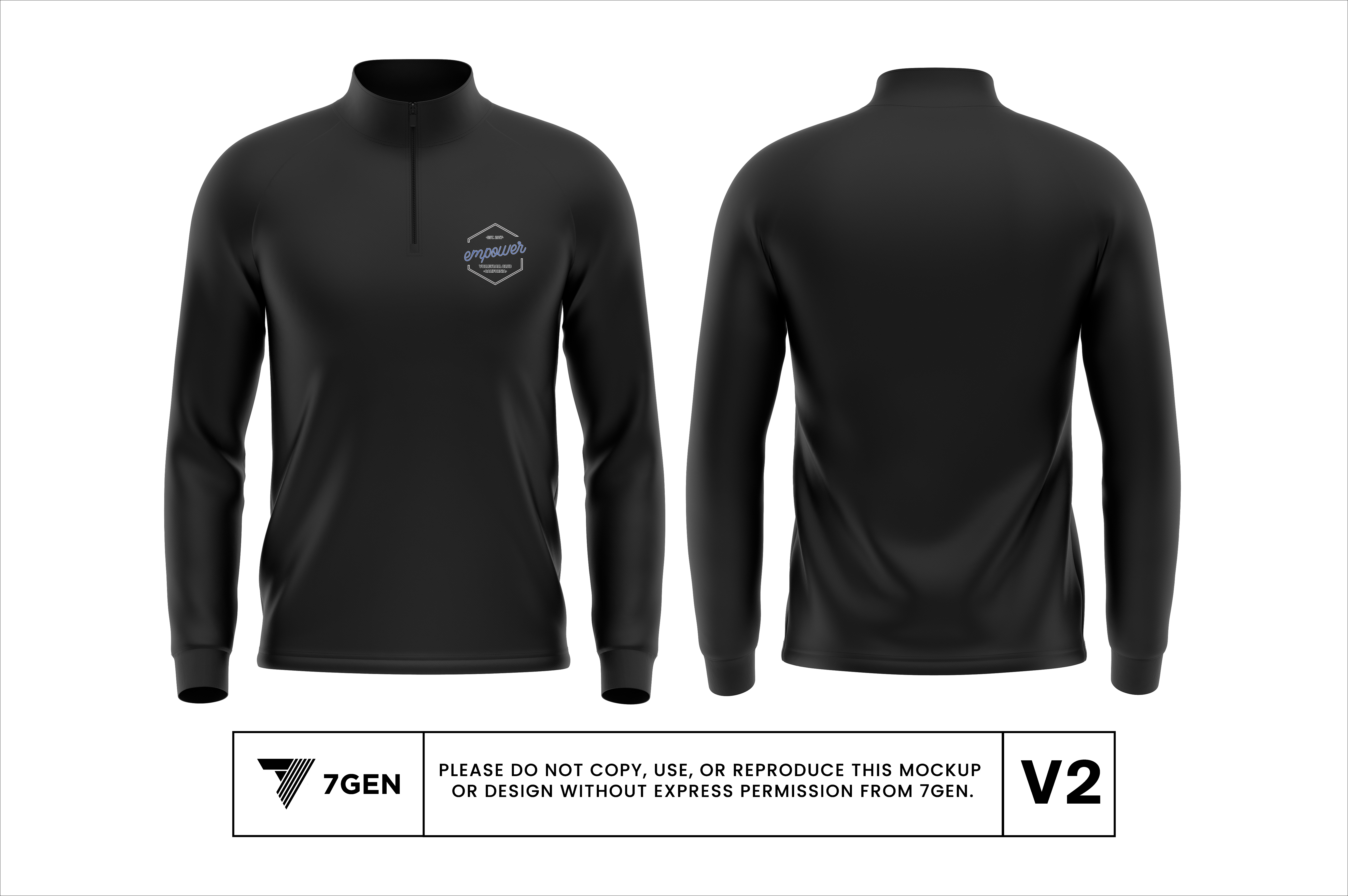 1/4 Zip - V2