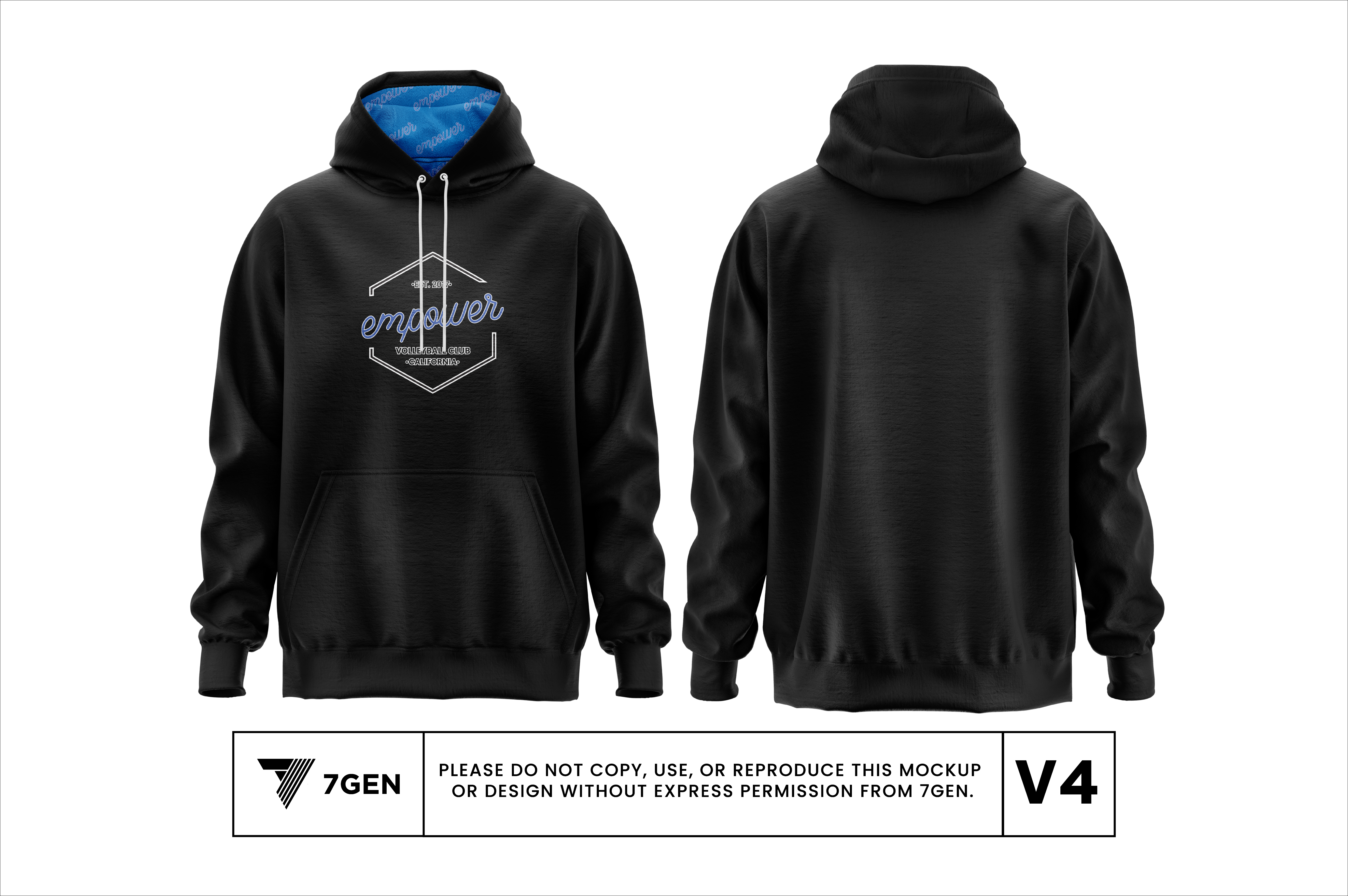 Unisex Pullover Hoodie - V4
