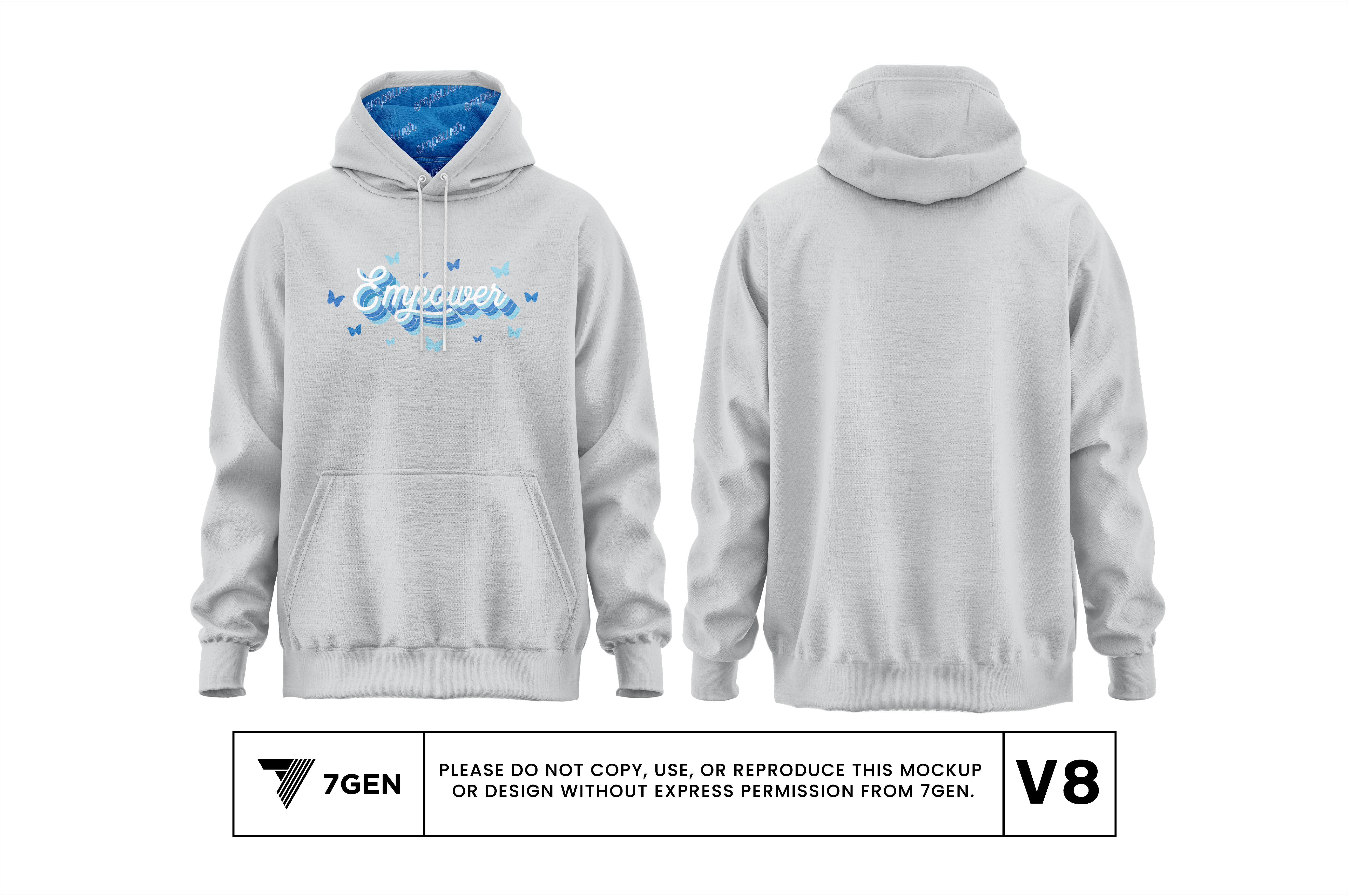 Unisex Pullover Hoodie - V8