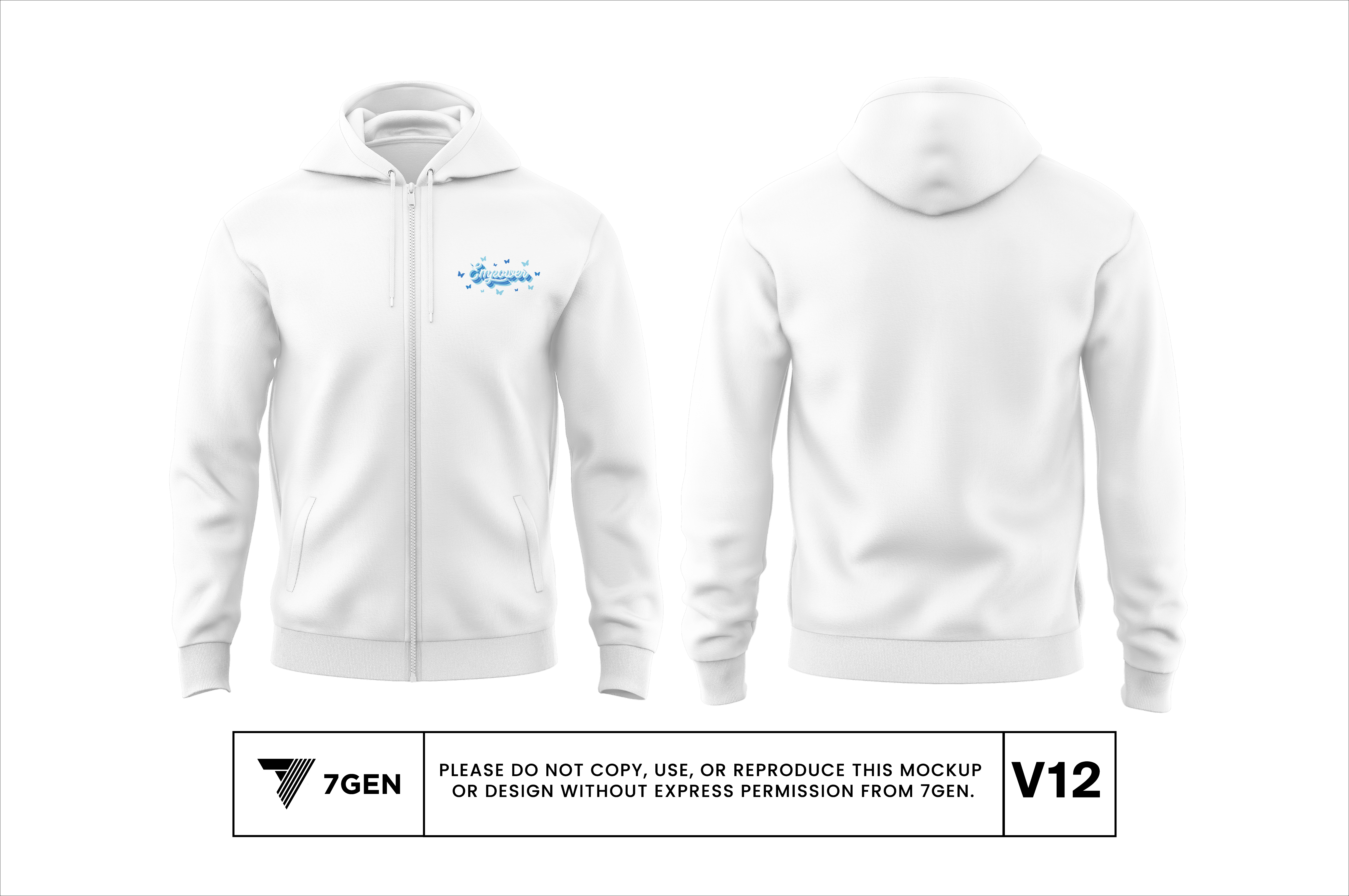 Zip Up Hoodie - V12