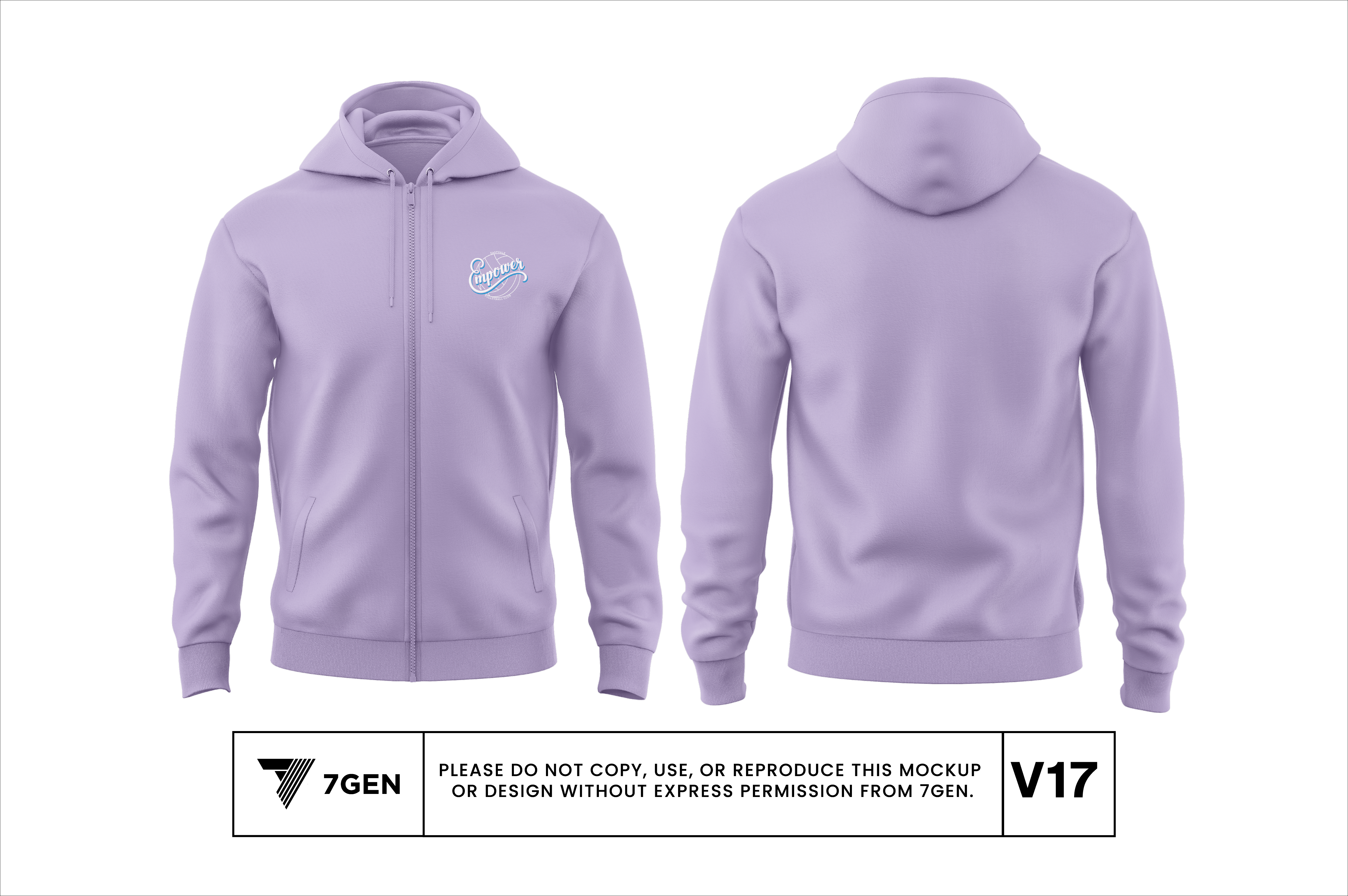 Zip Up Hoodie - V17