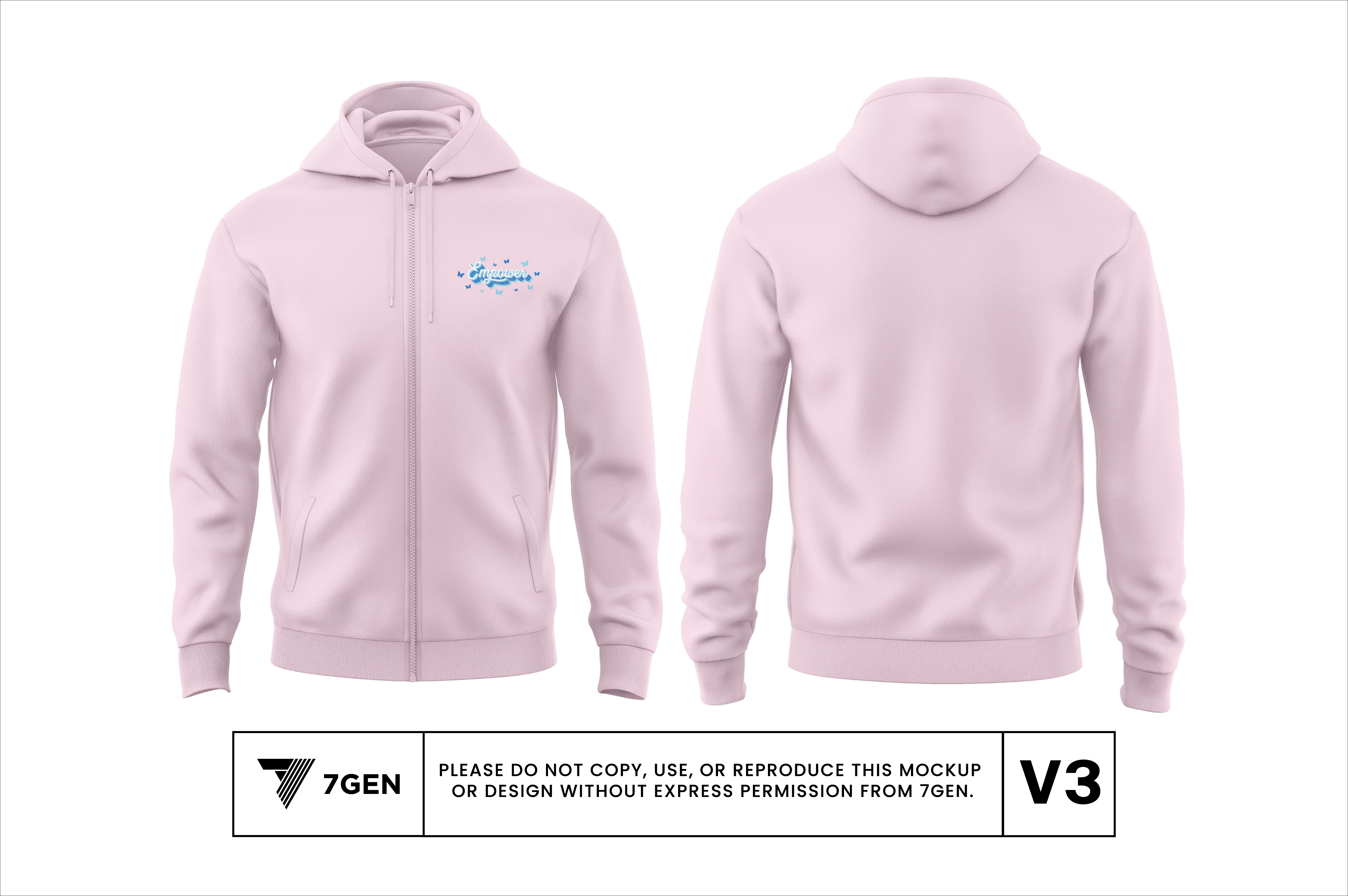 Zip Up Hoodie - V3
