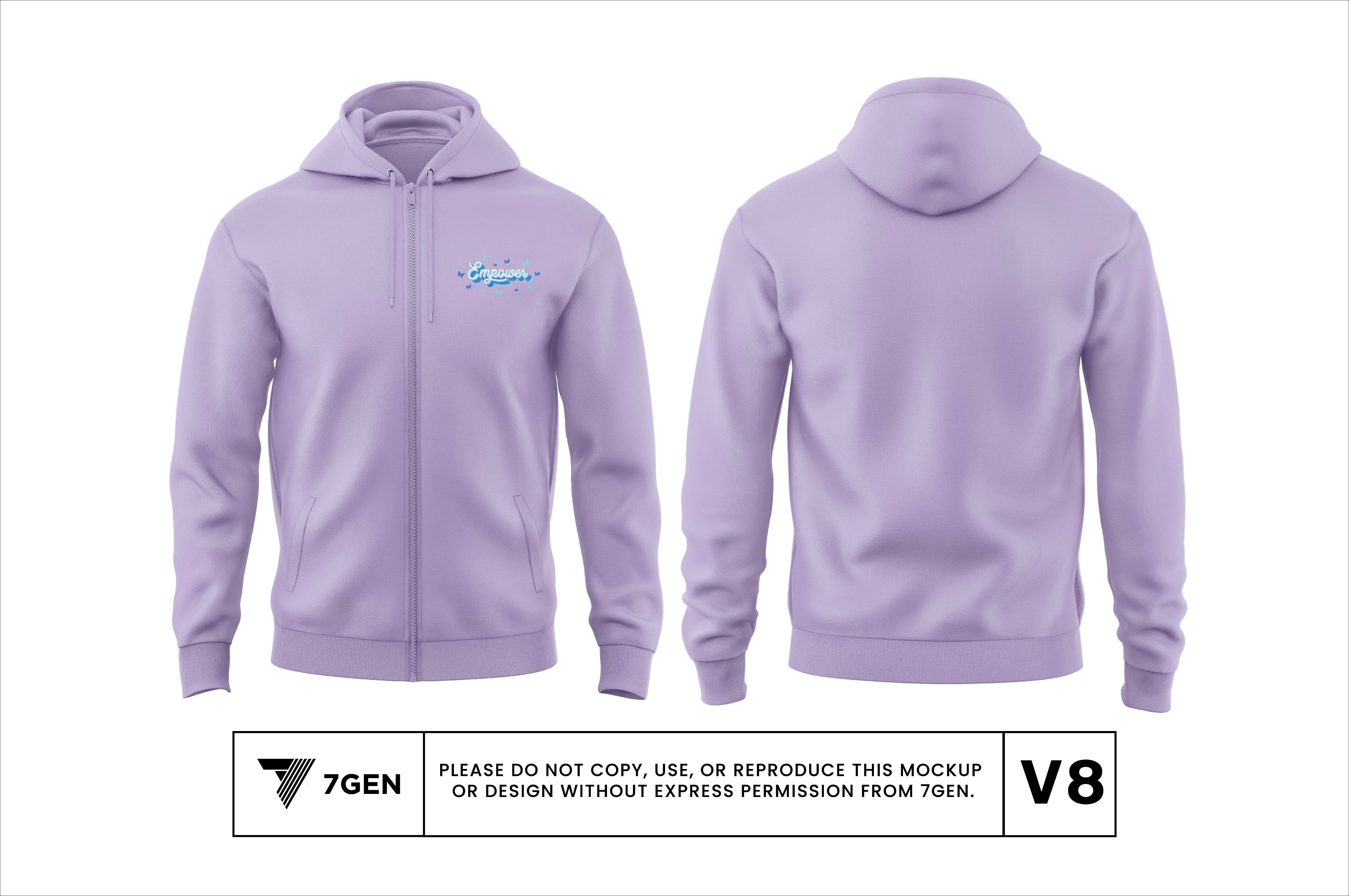 Zip Up Hoodie - V8