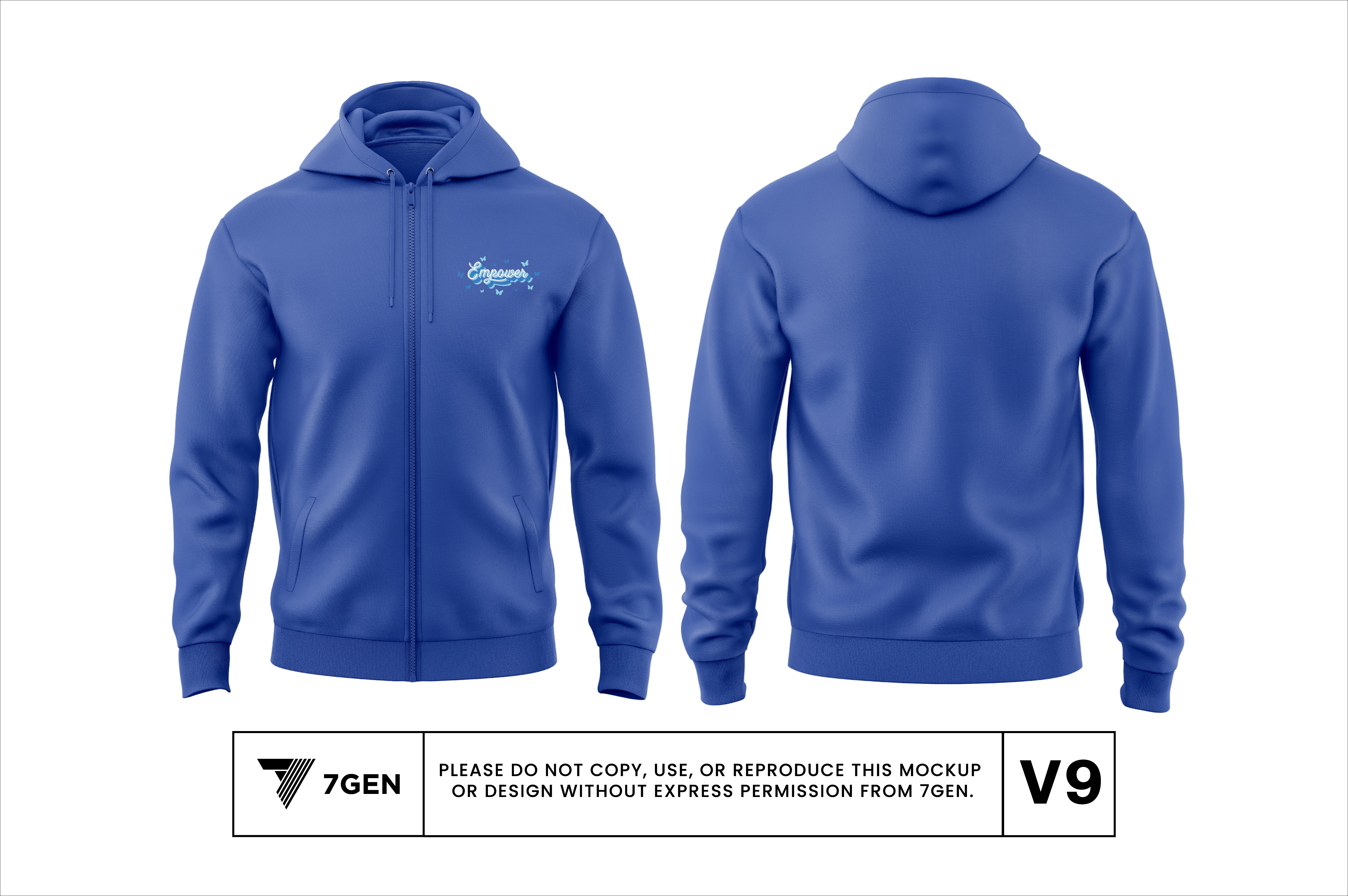 Zip Up Hoodie - V9