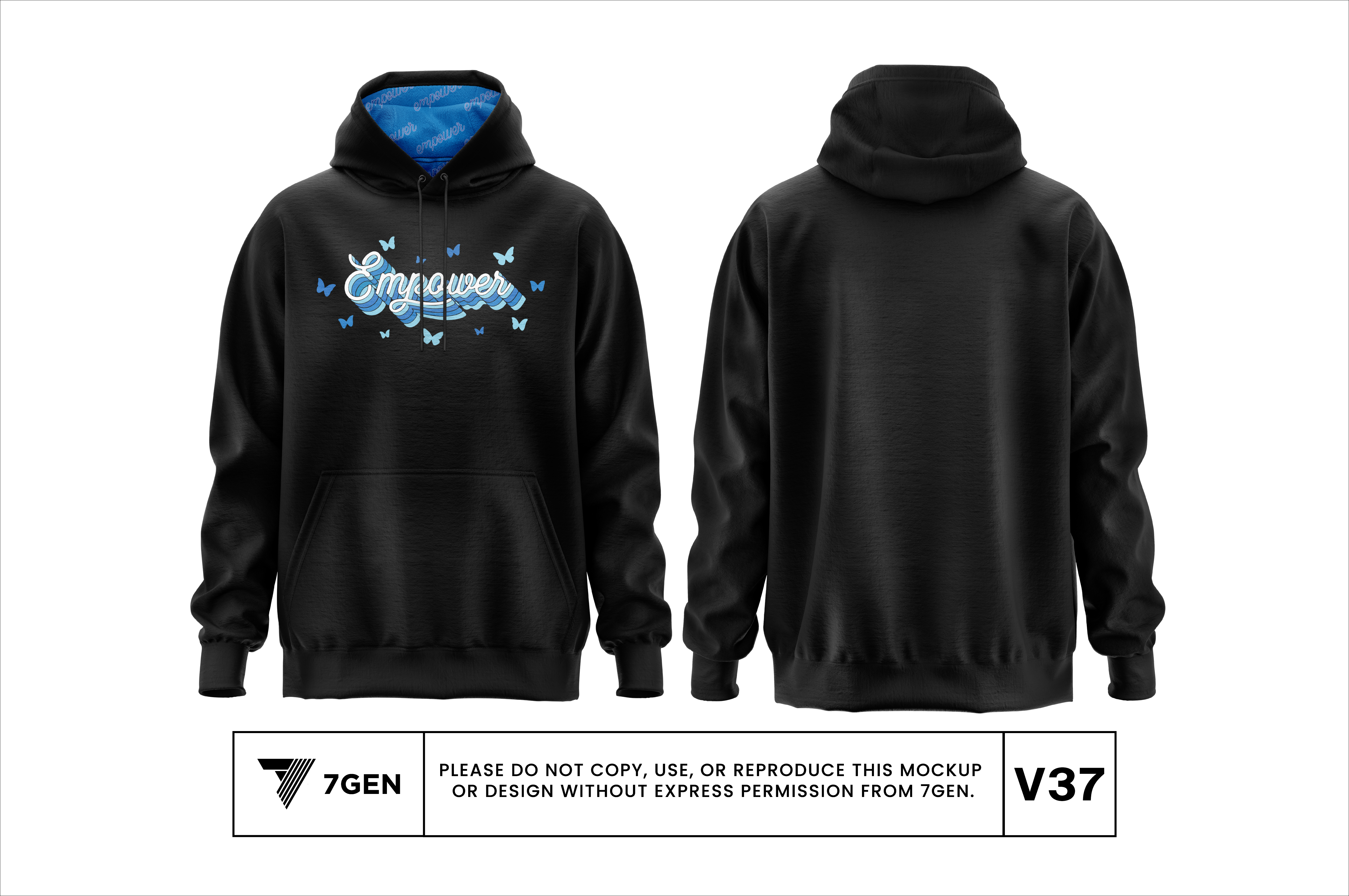 Unisex Pullover Hoodie - V37