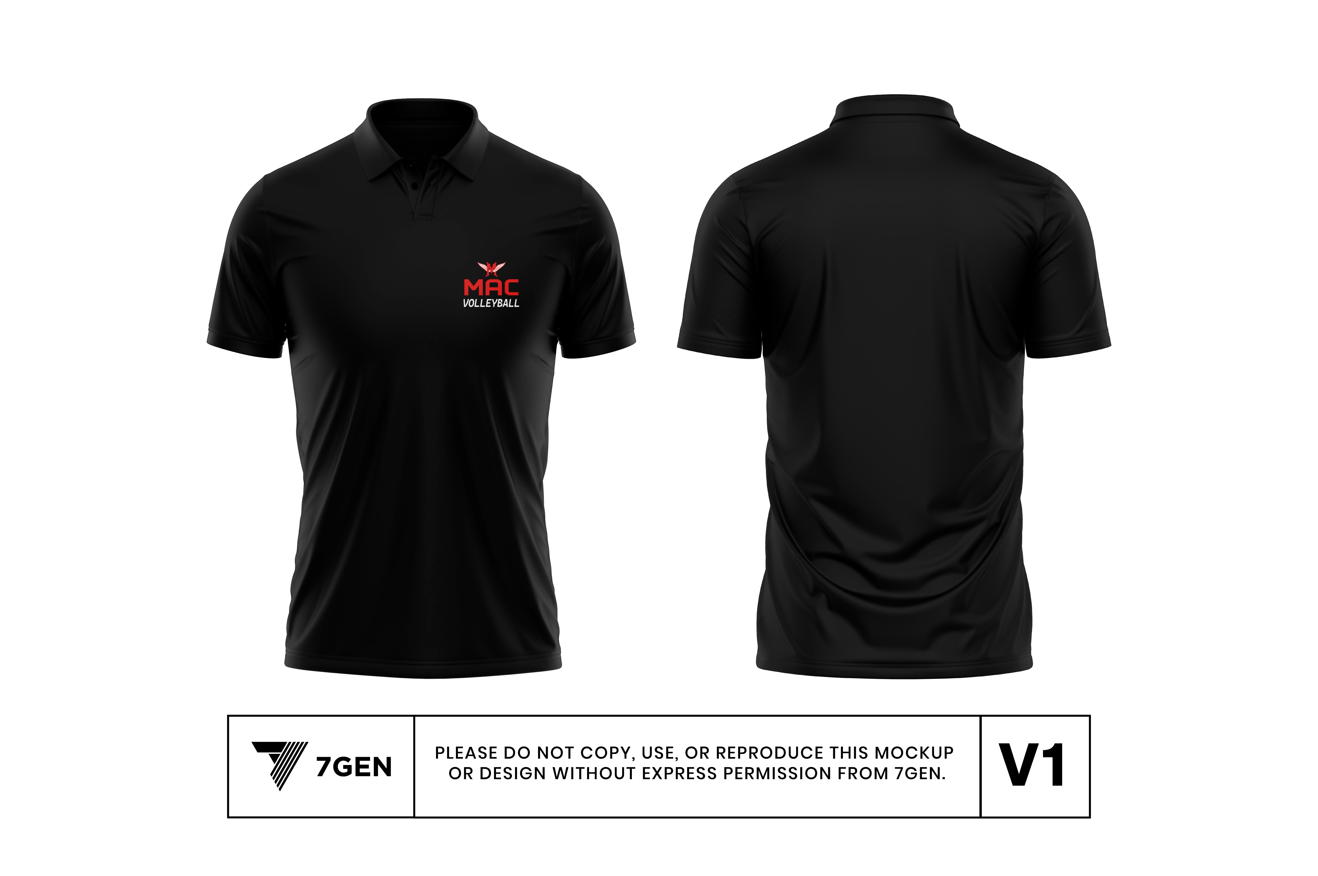 Women's Polo - Black