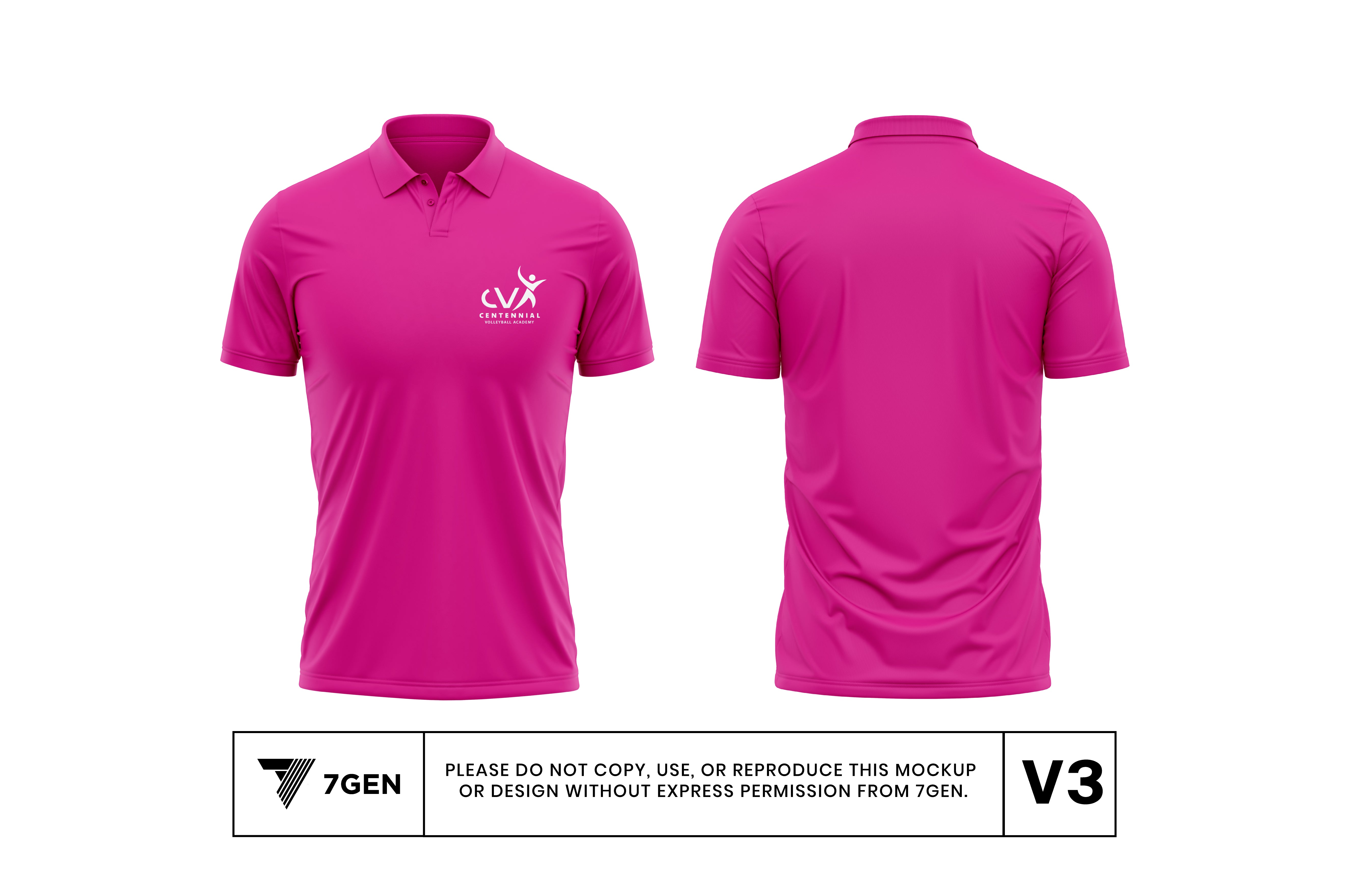 Men's Polo - Pink