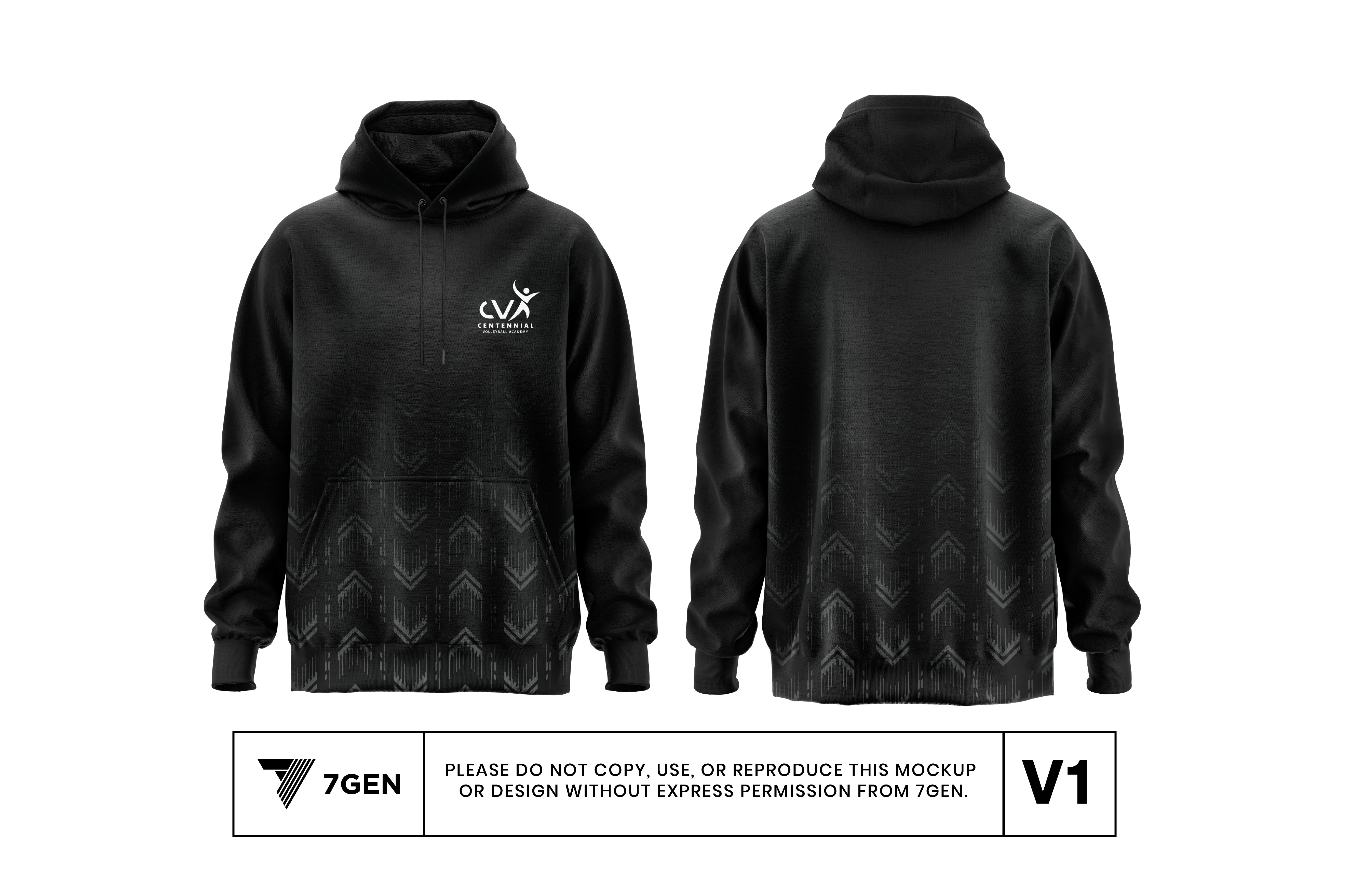 Unisex Pullover Hoodie - Black